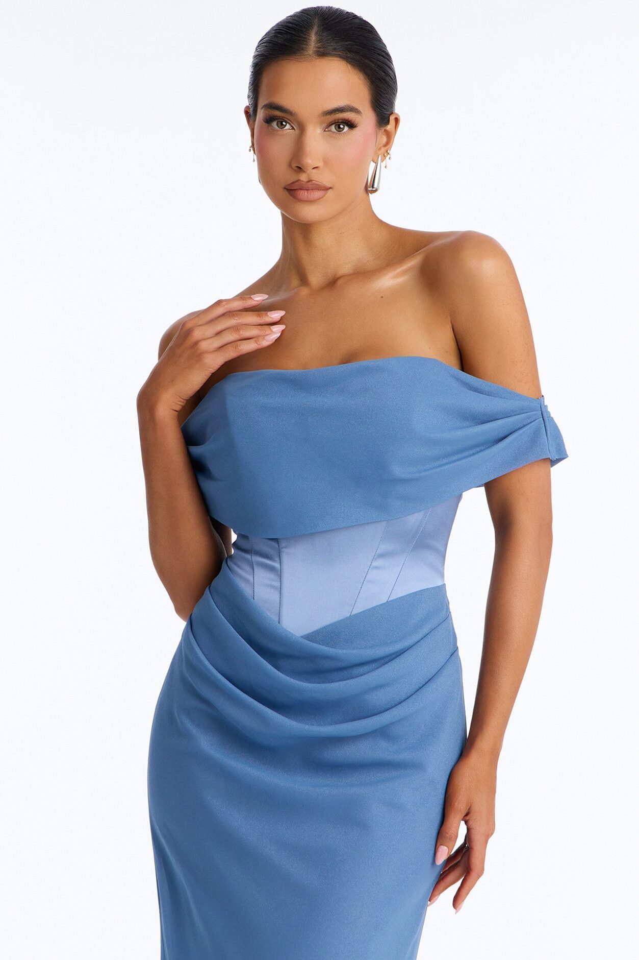 Having A Ball Corset Gown - Blue