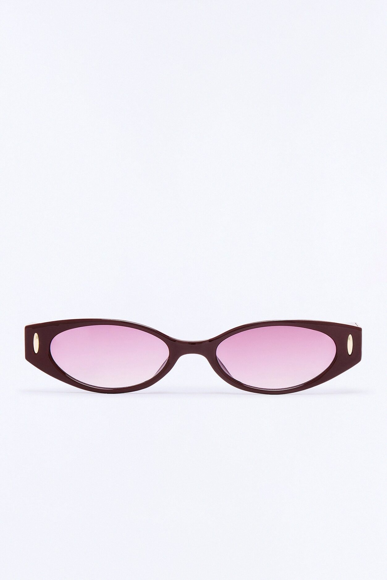 Sprinkle Sprinkle Sunglasses - Burgundy