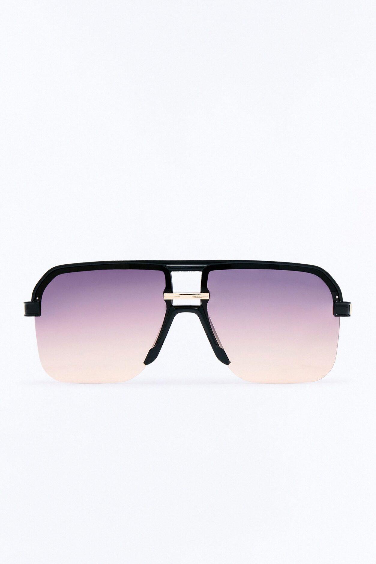 Till The Sun Rose Sunglasses - Black/Orange