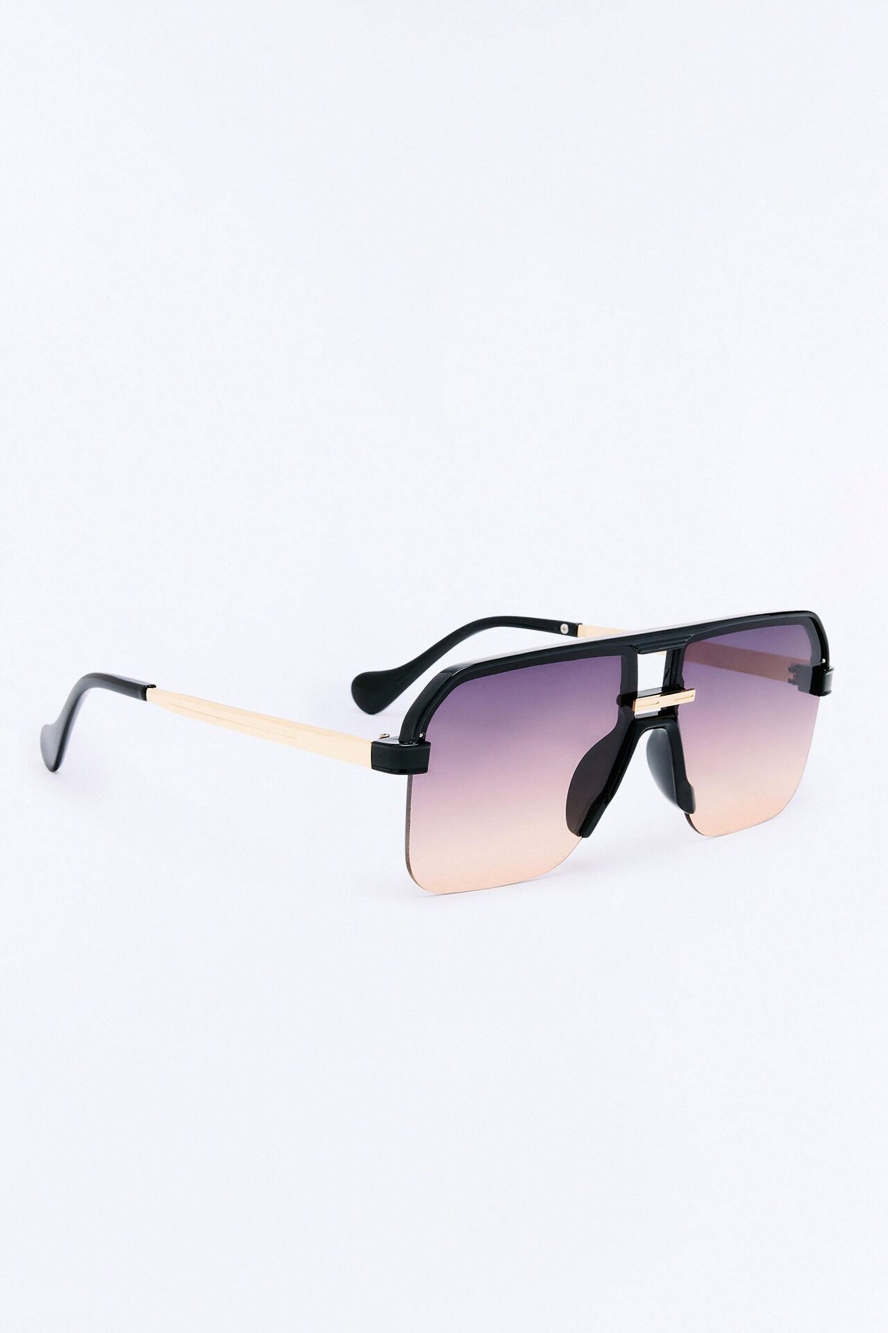 Till The Sun Rose Sunglasses - Black/Orange