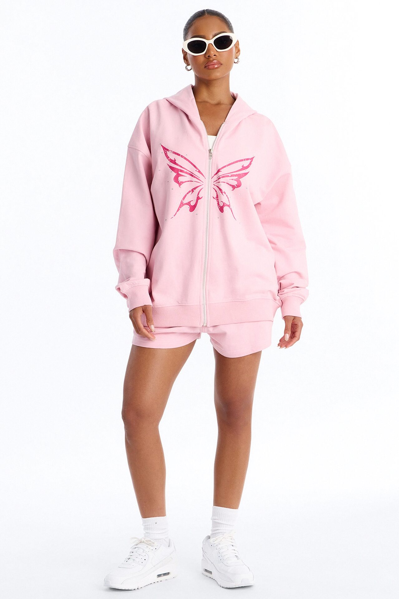Butterfly Effect Short Set - Pink