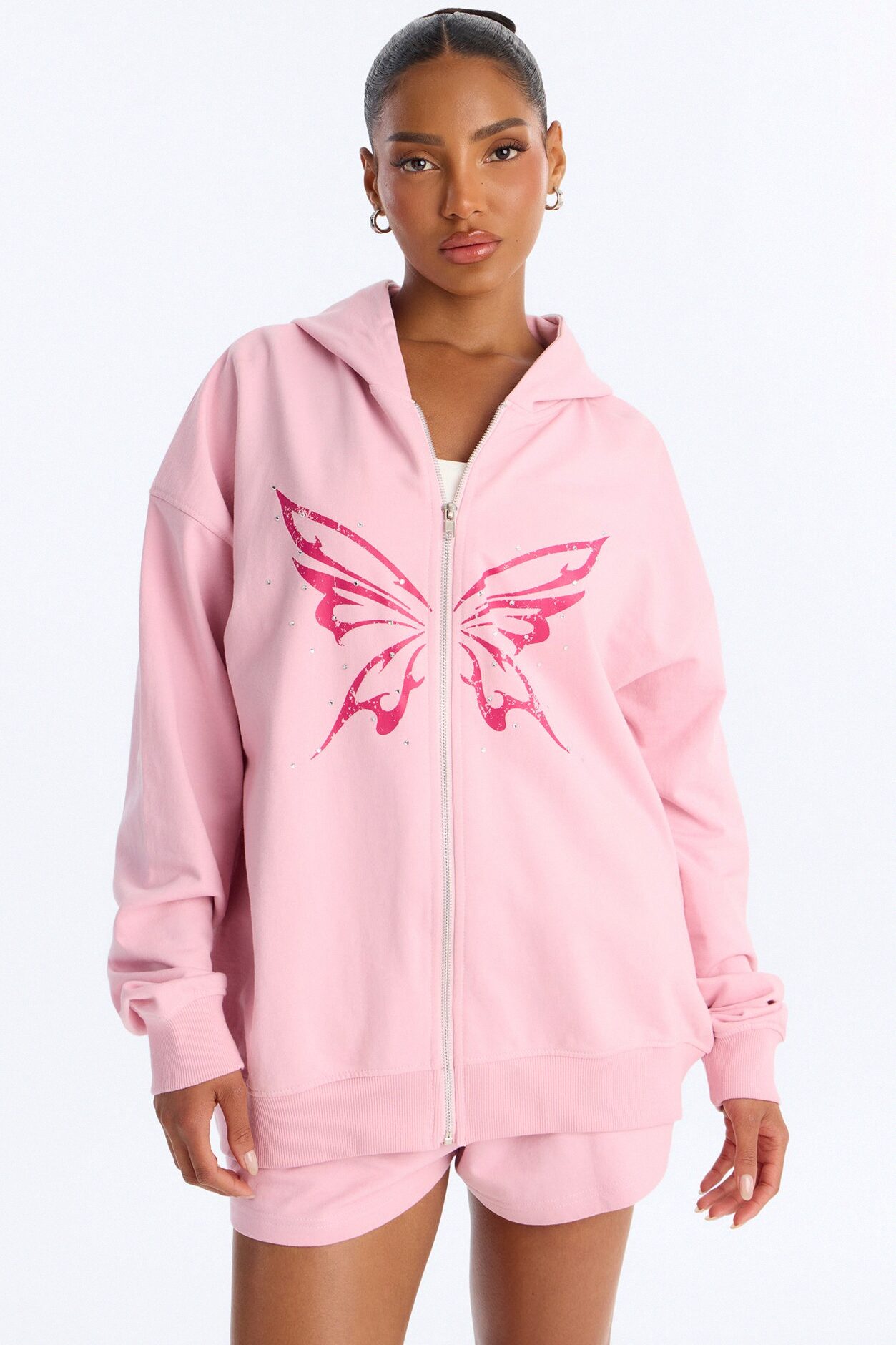Butterfly Effect Short Set - Pink