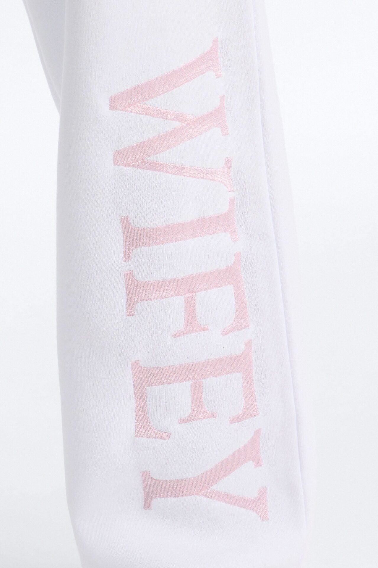 Wifey Era Fleece Pant Set - White/Pink