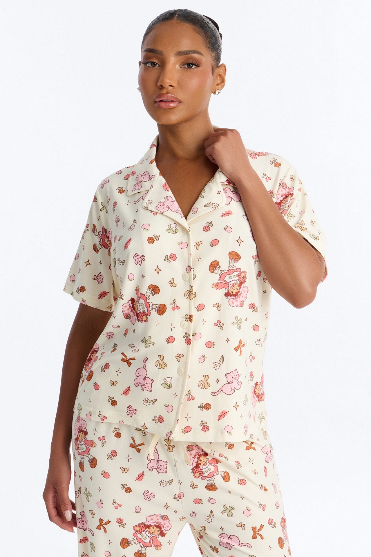 Strawberry Shortcake Iconic PJ Pant Set - Multi Color