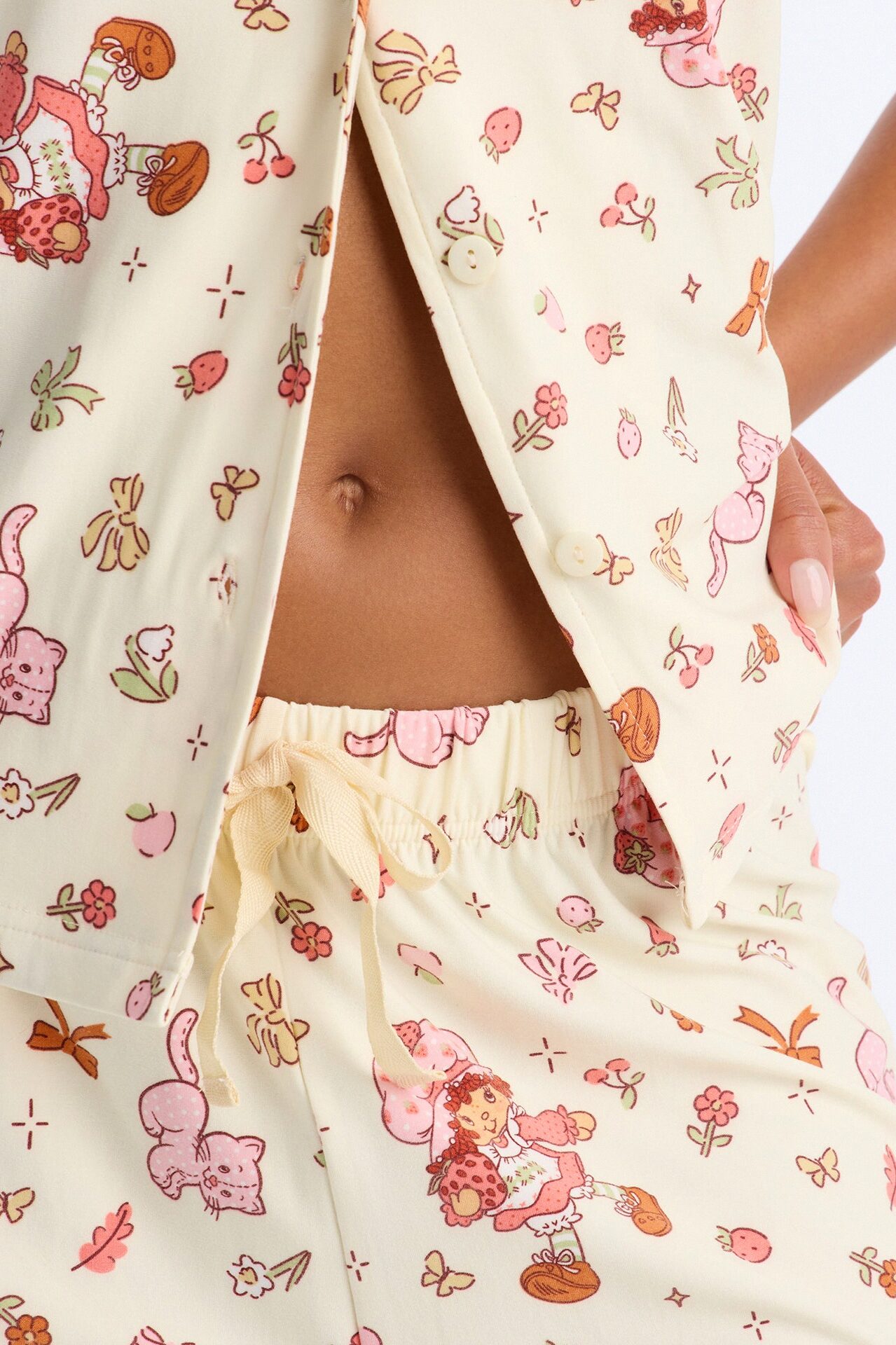 Strawberry Shortcake Iconic PJ Pant Set - Multi Color