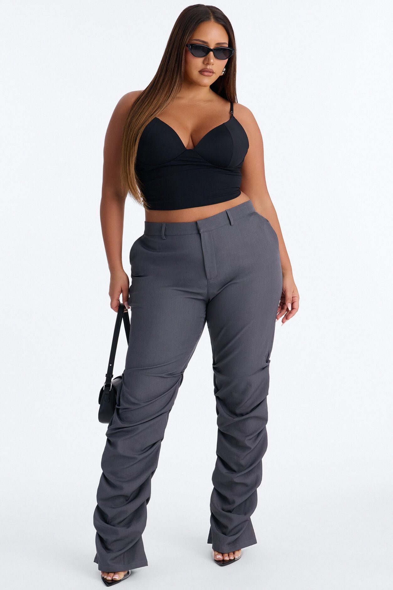 Take Notes Trouser Pant - Grey