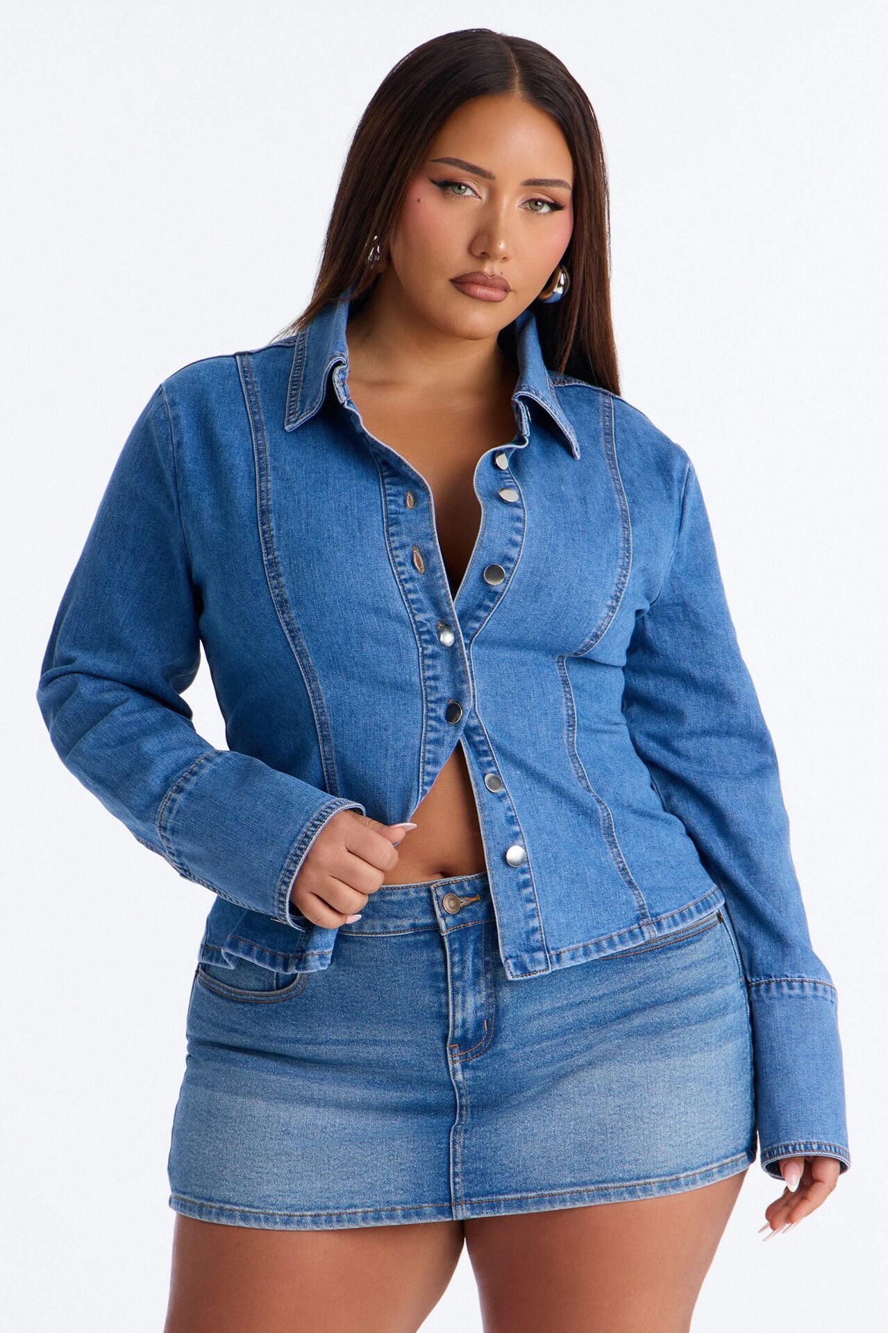 In My Denim Era Shirt - Medium Wash