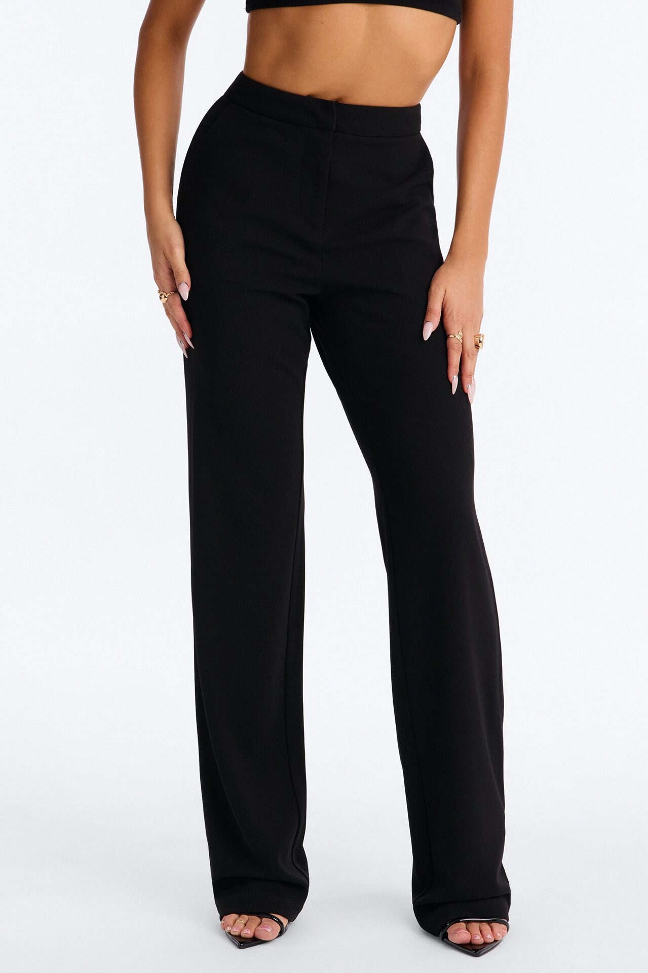 Tall Core Competency Straight Leg Trouser - Black