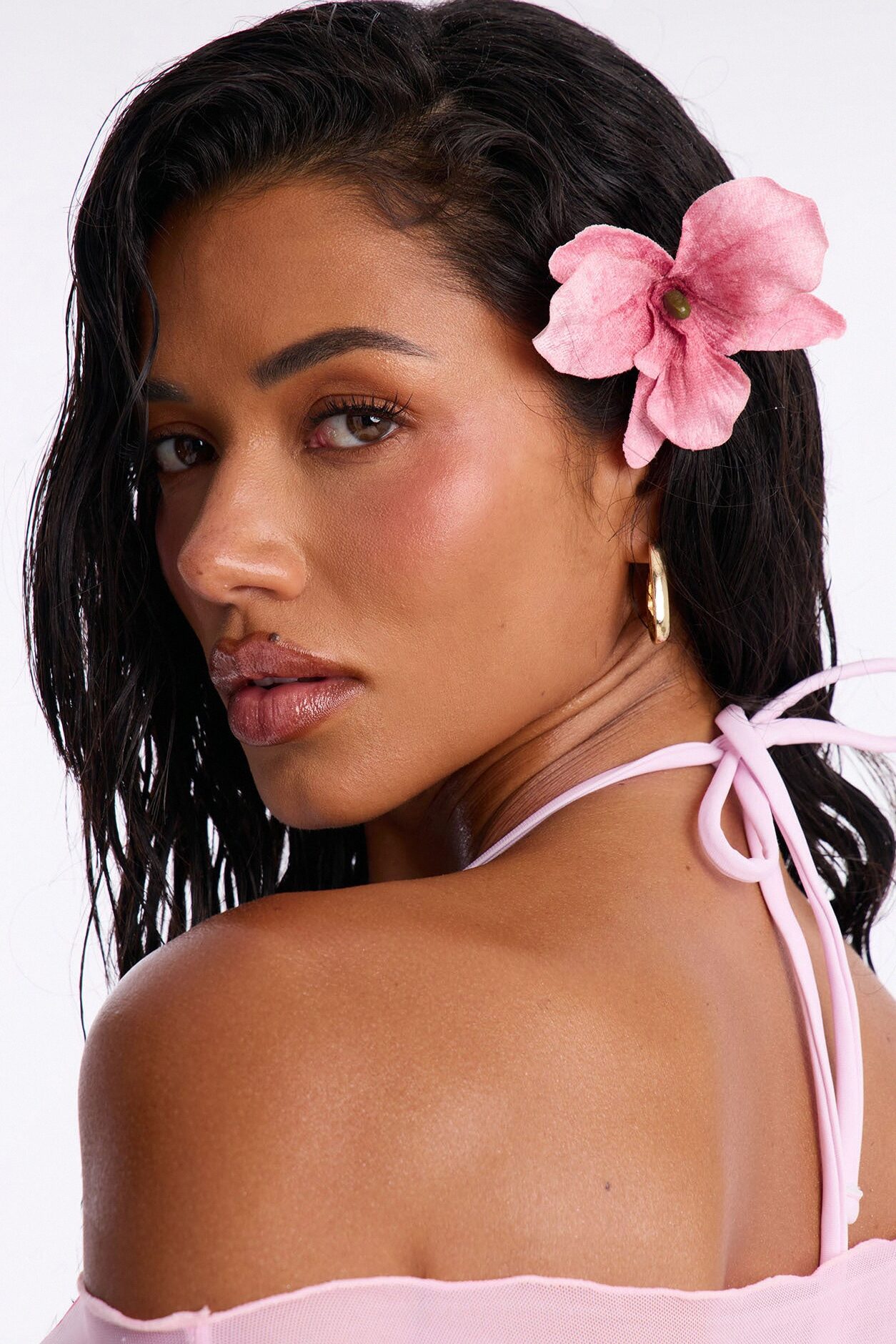 Exotic Garden 2 Piece Barrette Set - Pink/combo