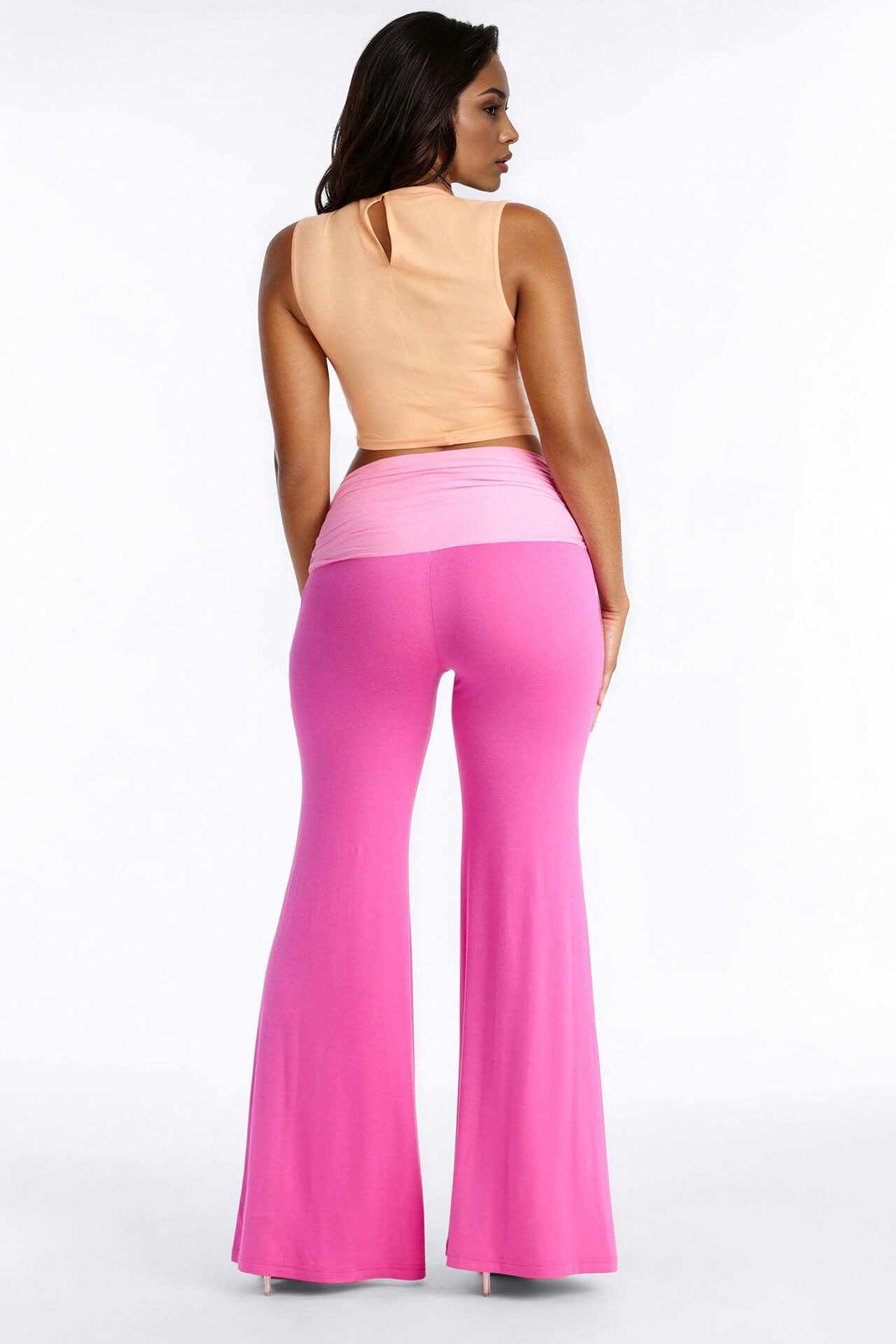Celeste Colorblocked Pant Set - Pink/combo