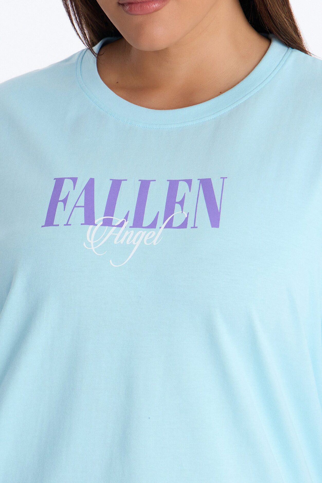 Fallen Angel Tee - SkyBlue