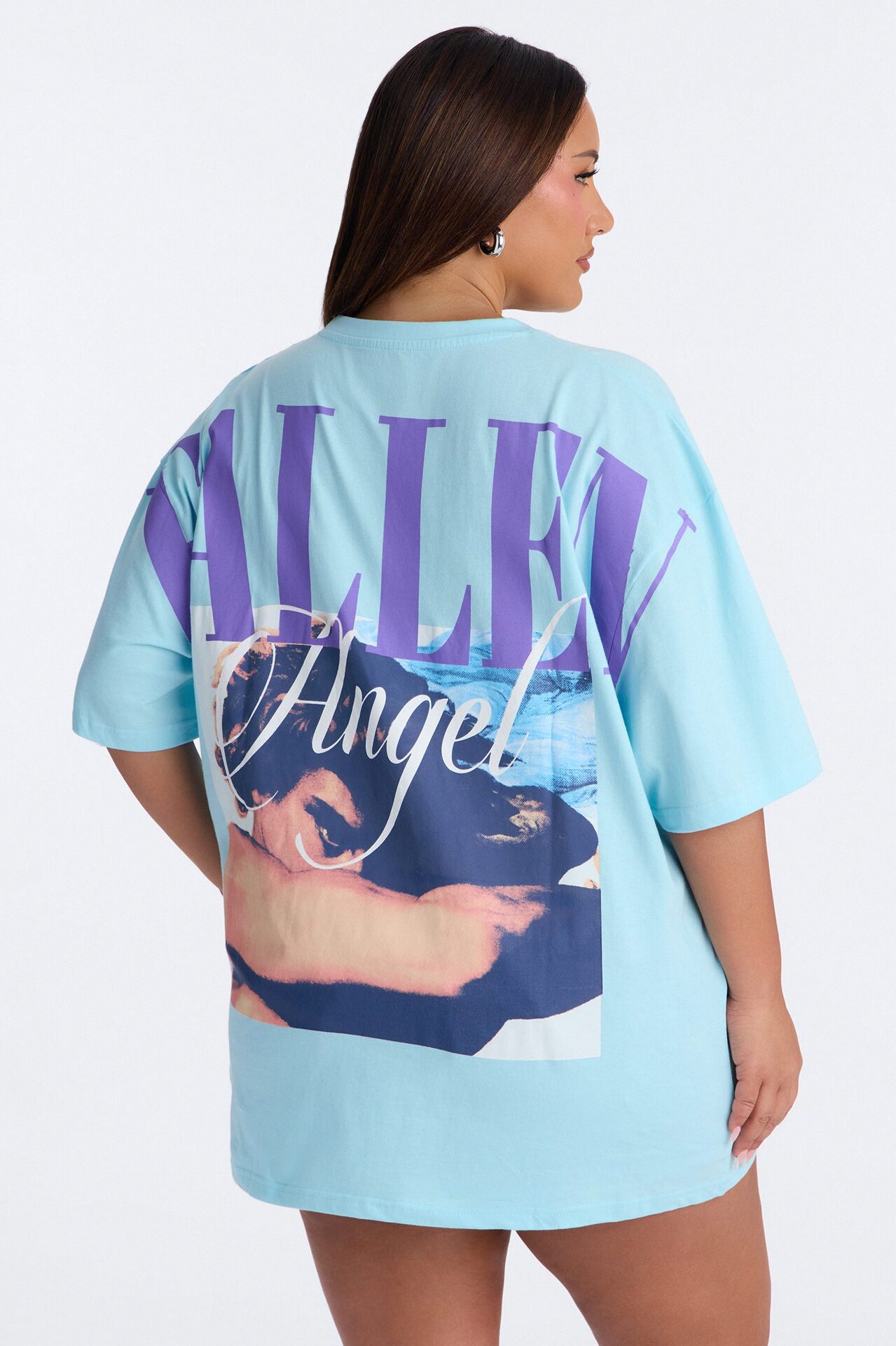 Fallen Angel Tee - SkyBlue