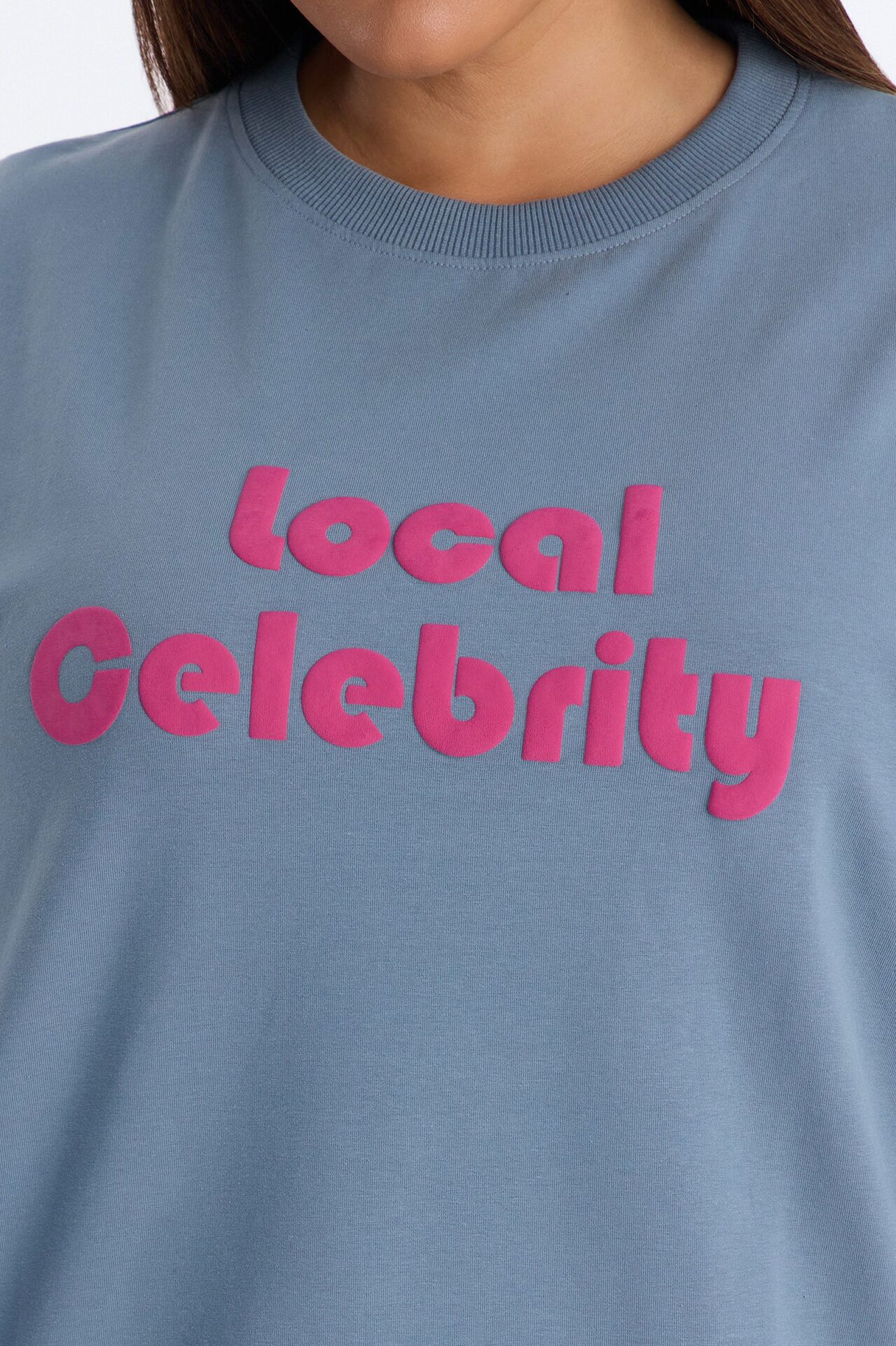 Local Celebrity Short Set - Slate Blue