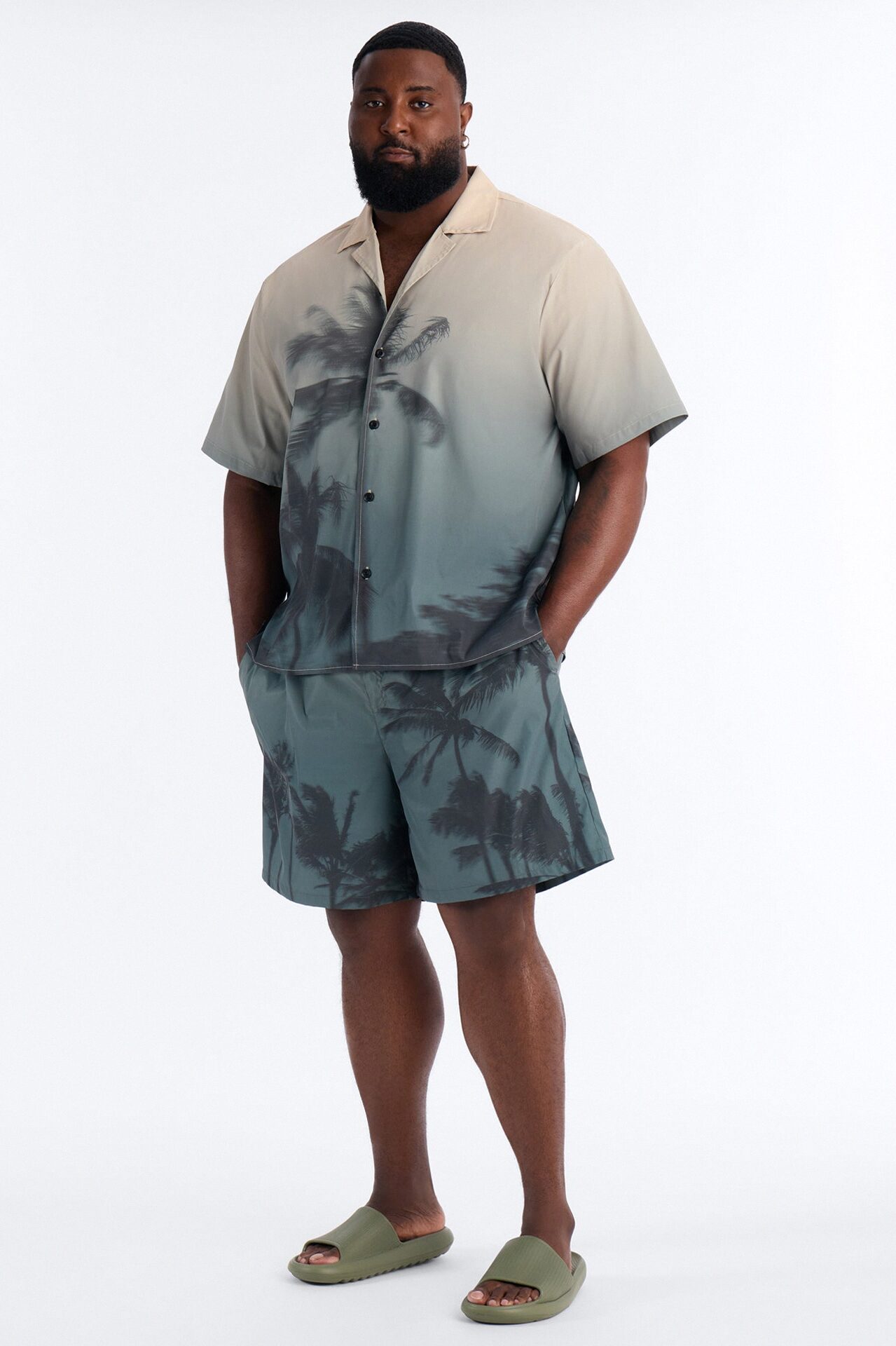 Moab Breeze Swim Trunk 7″ - Taupe