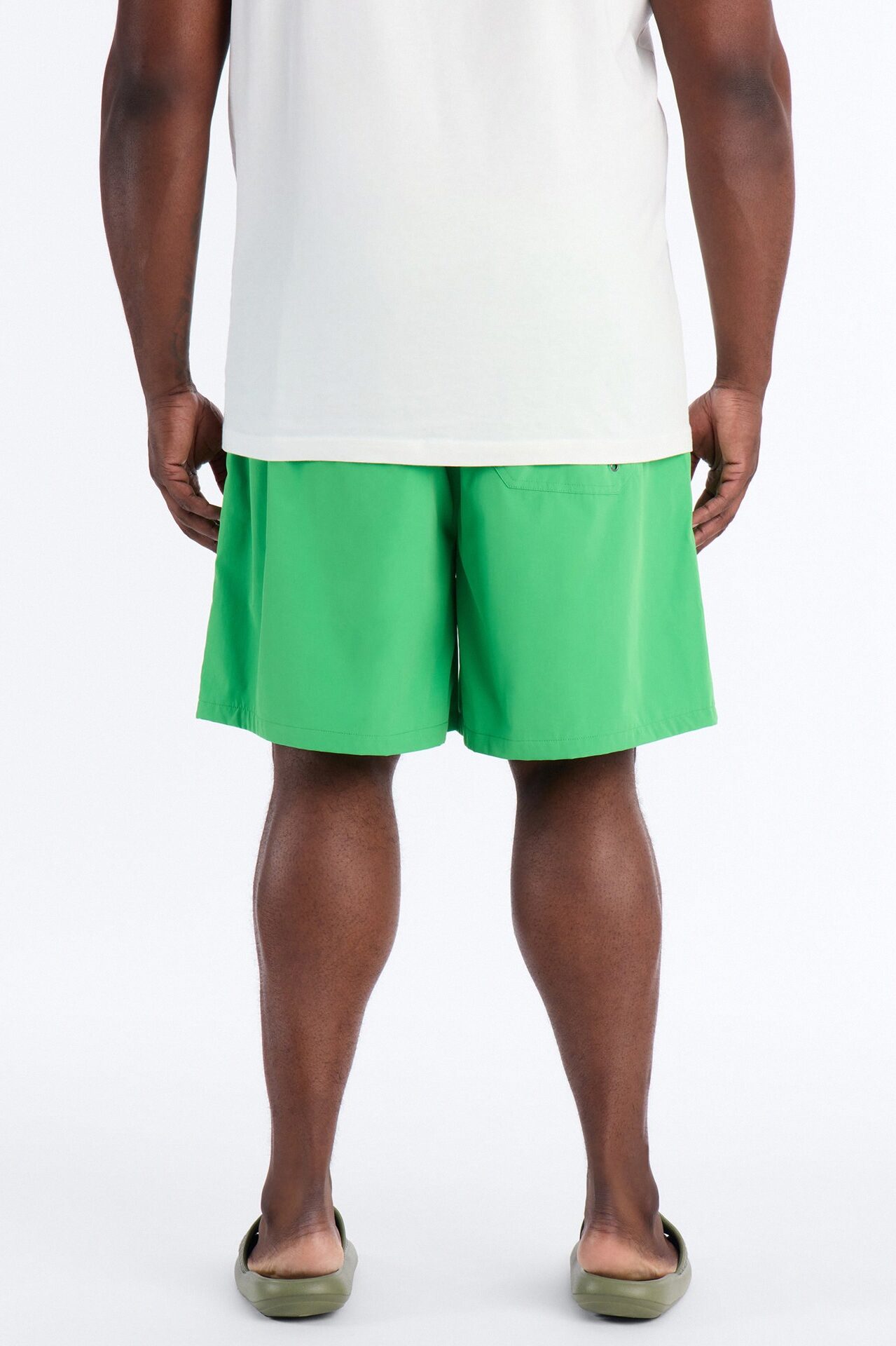 Wild Island Reactive Swim Trunk 7″ - Green