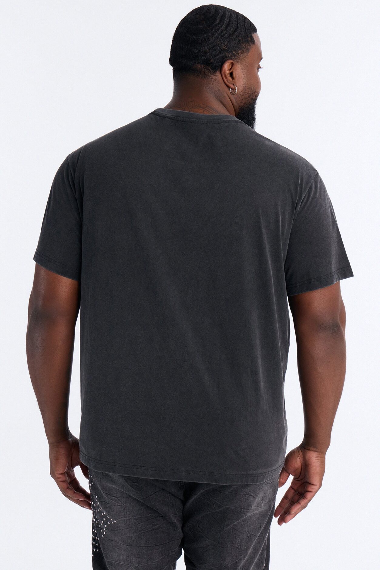 1990 High Density Short Sleeve Tee - Black Wash