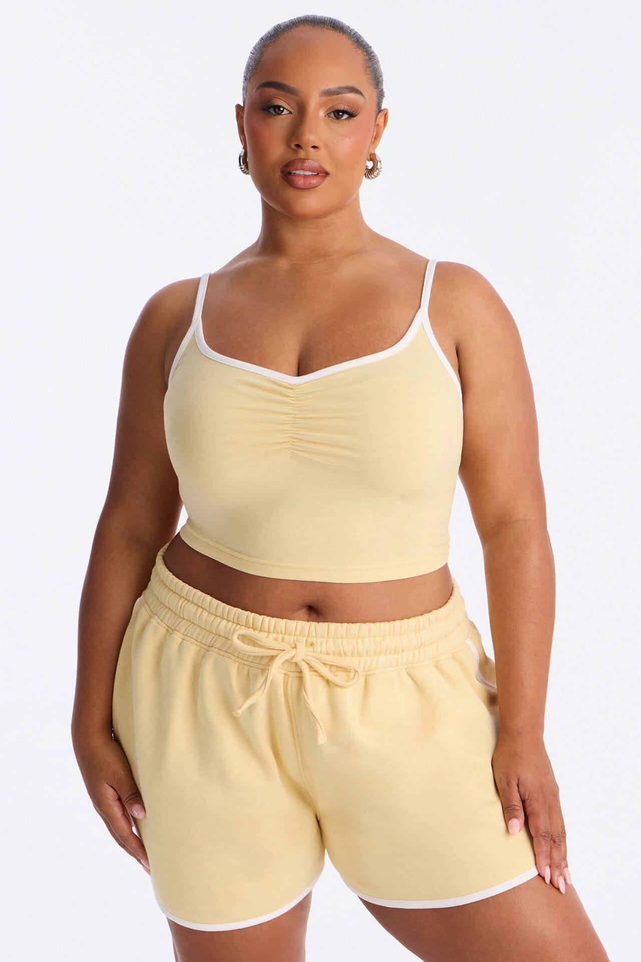 Paige Cami And Short Set - Yellow