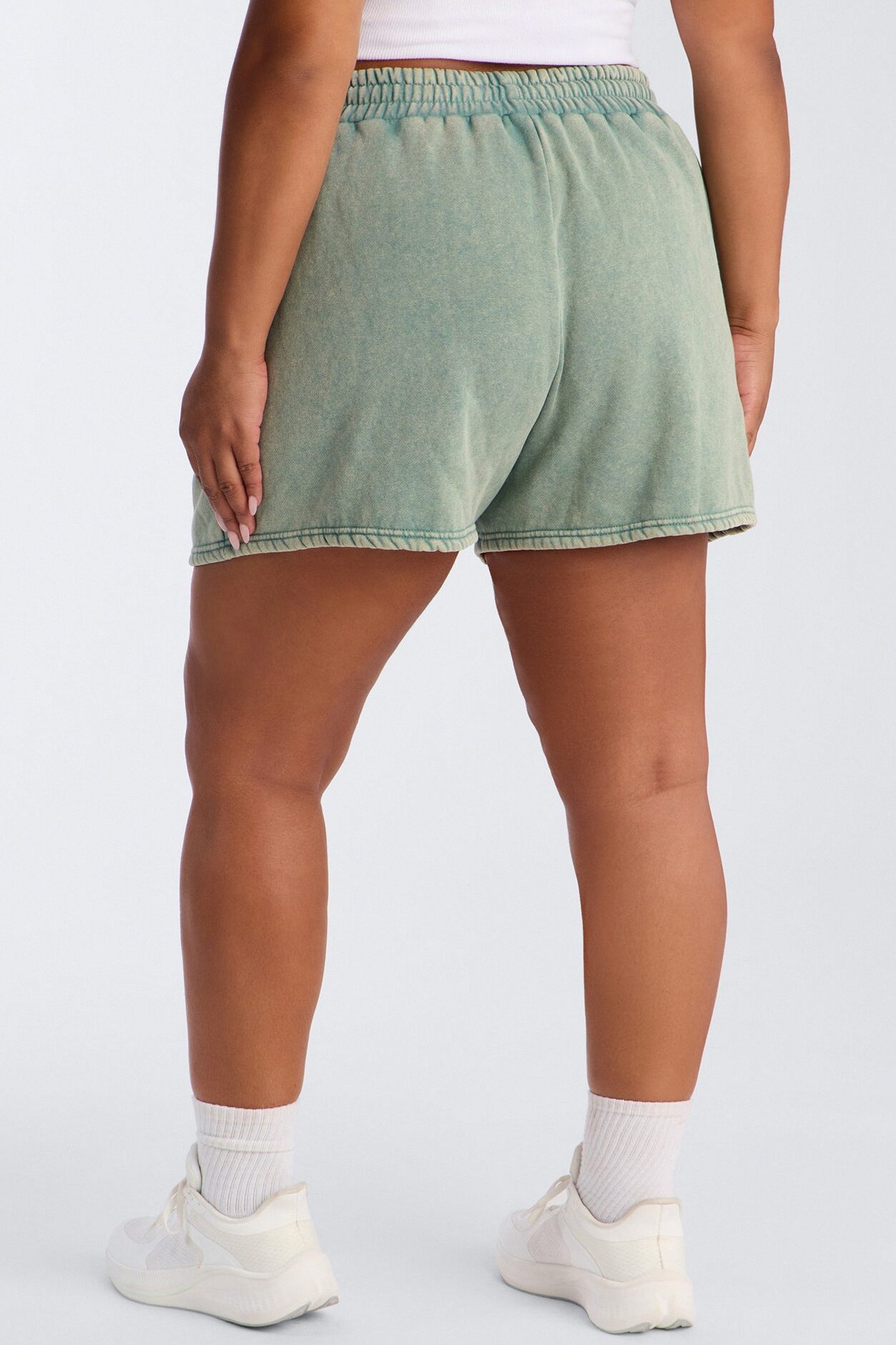 Norah Washed Lounge Short - Sage