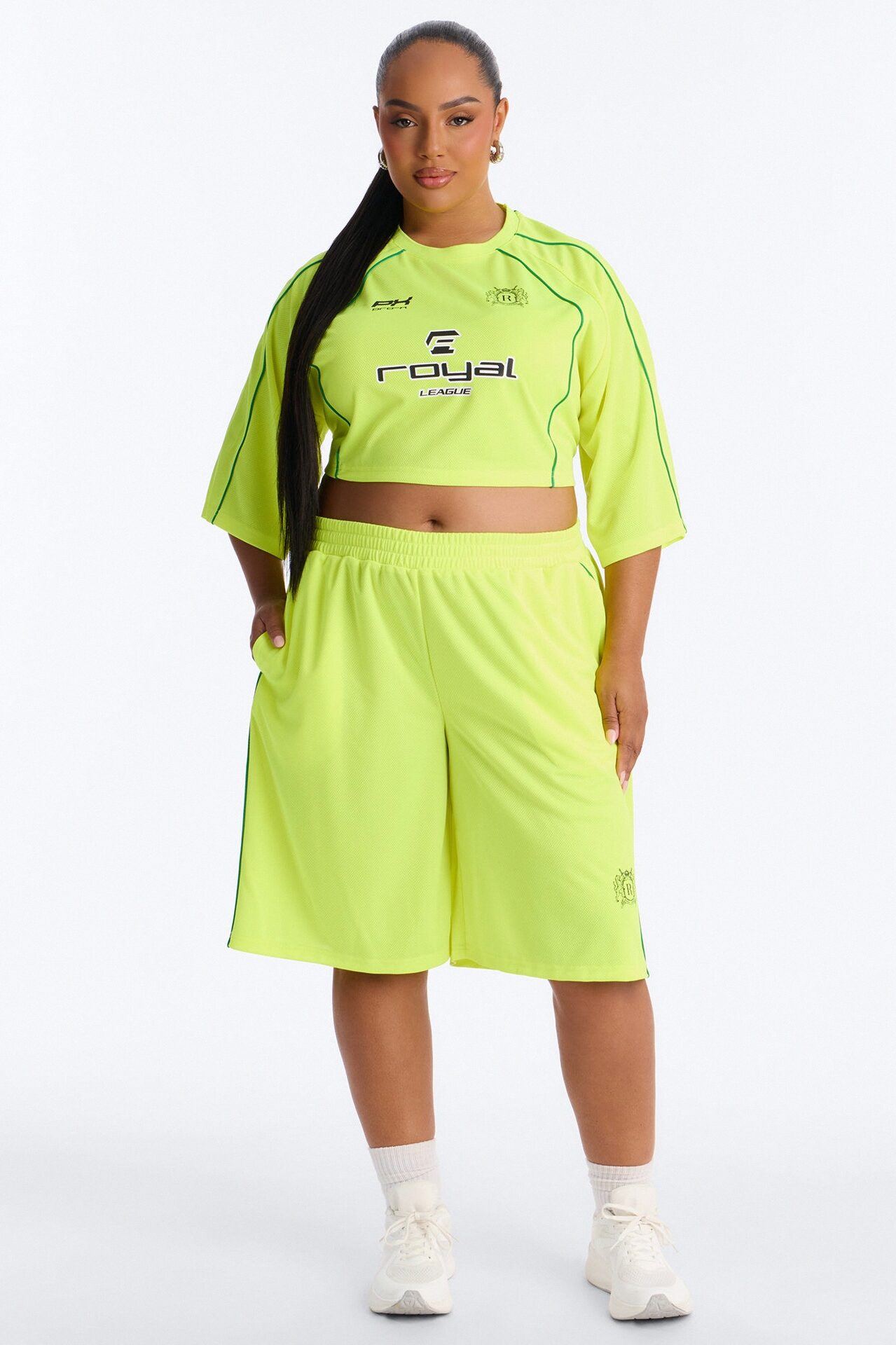 Royal League Jort Set - Lime