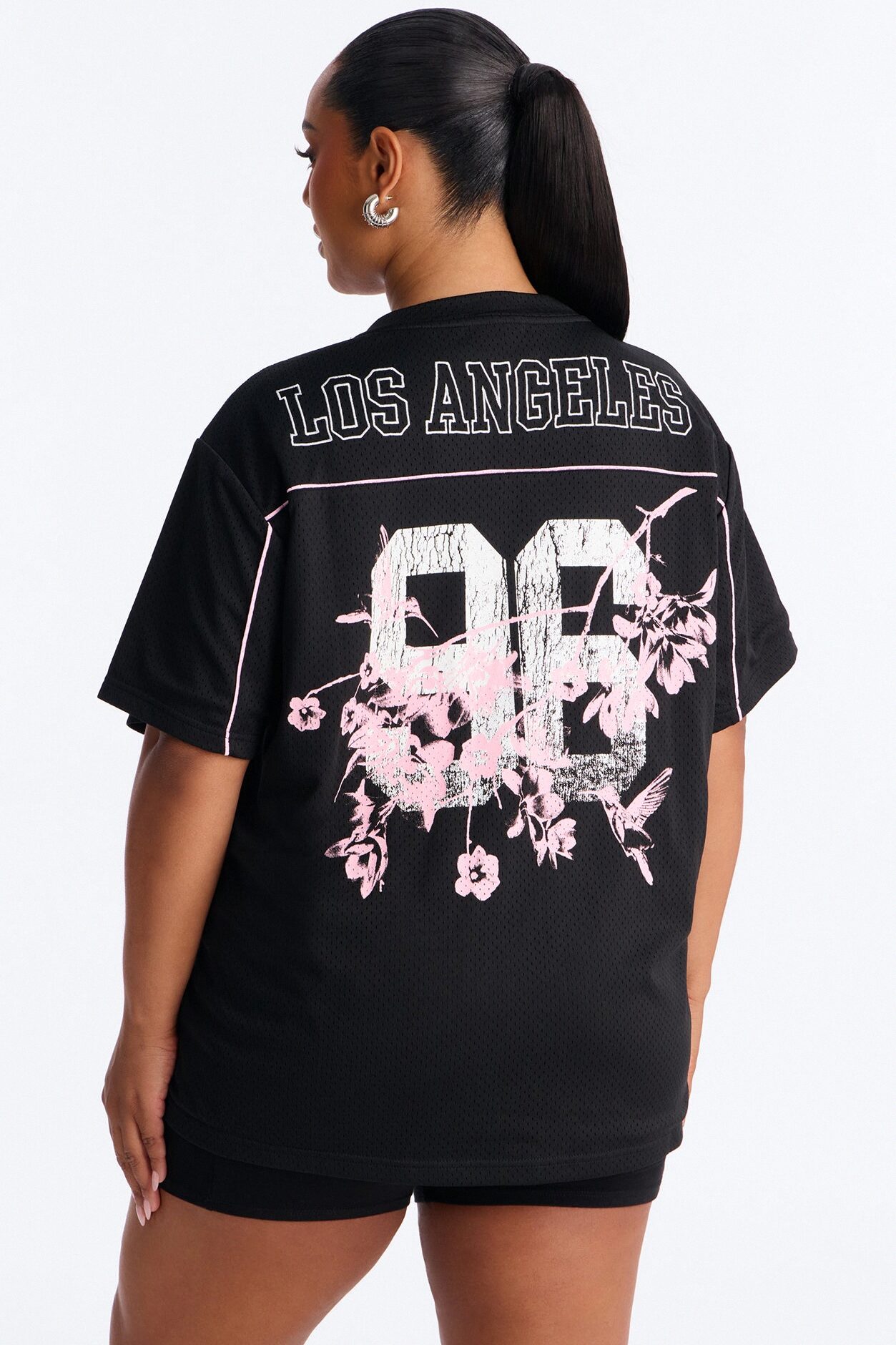 LA Cherry Blossom Jersey - Black
