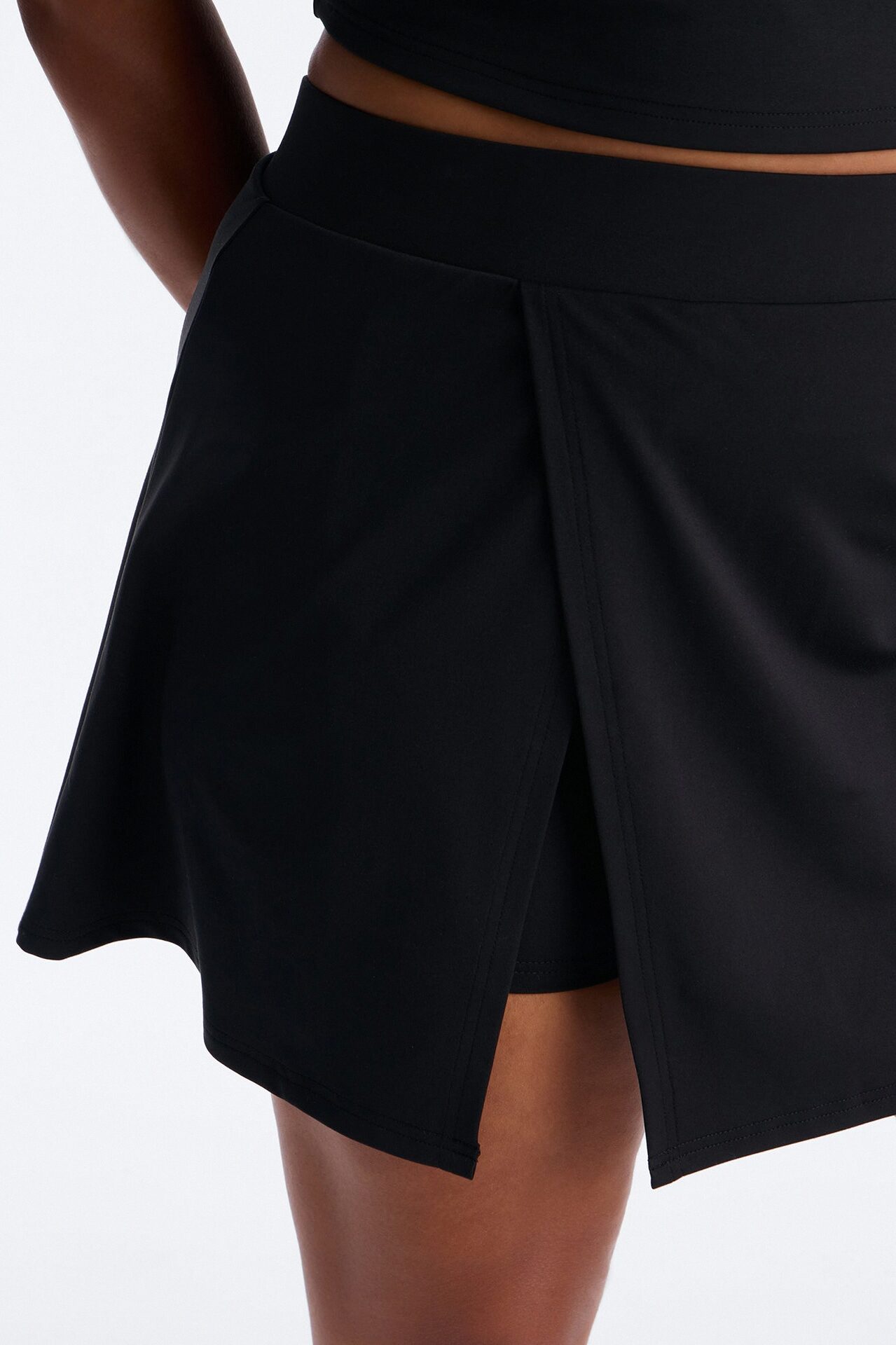 Sandy Mini Skirt Set - Black