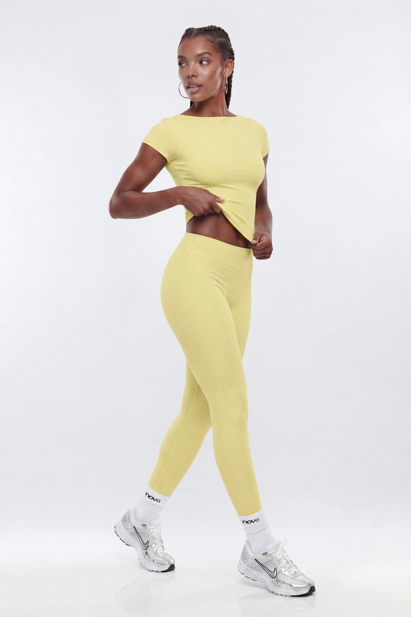 CloudForm™ 25″ Low Rise Legging - Yellow