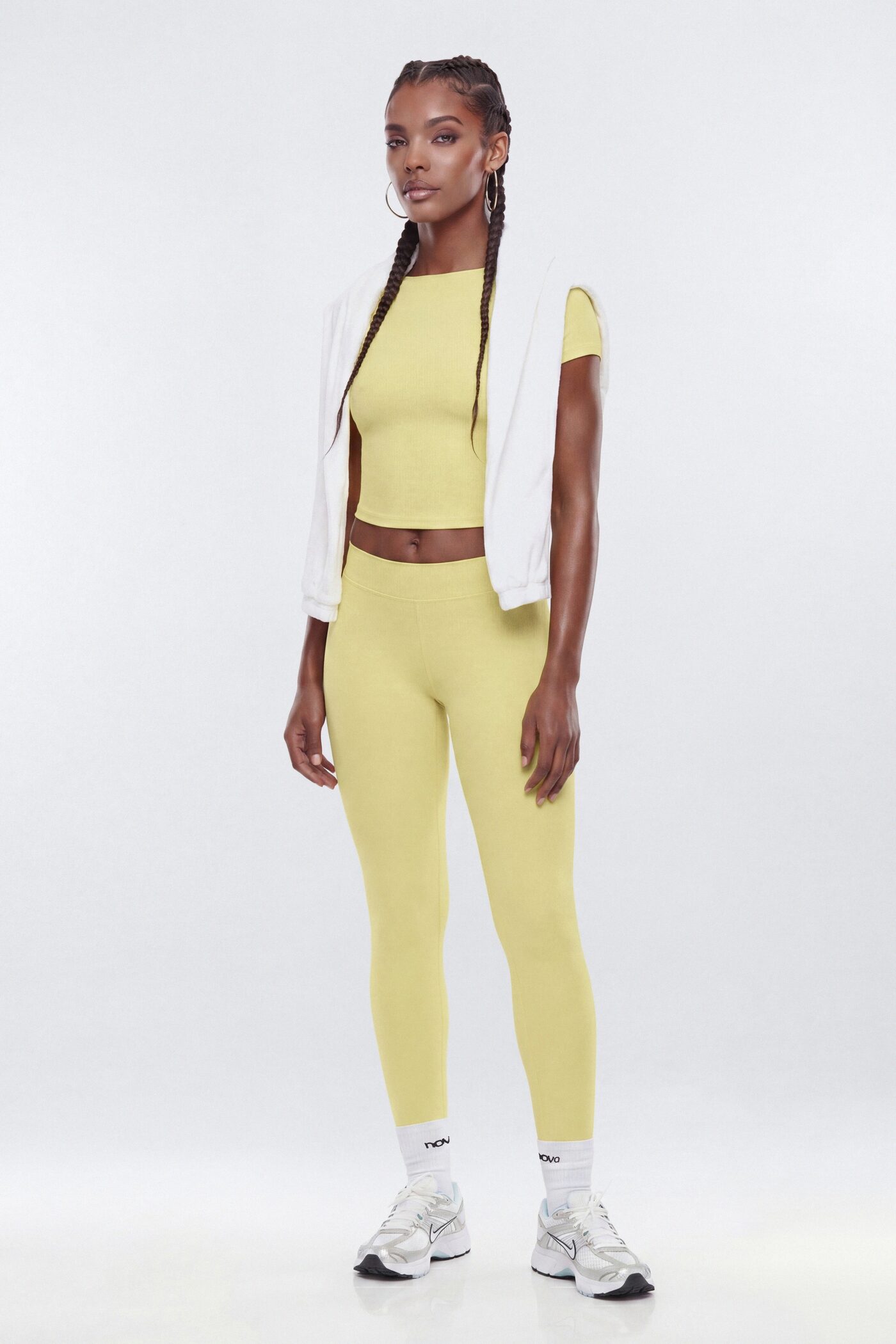 CloudForm™ 25″ Low Rise Legging - Yellow