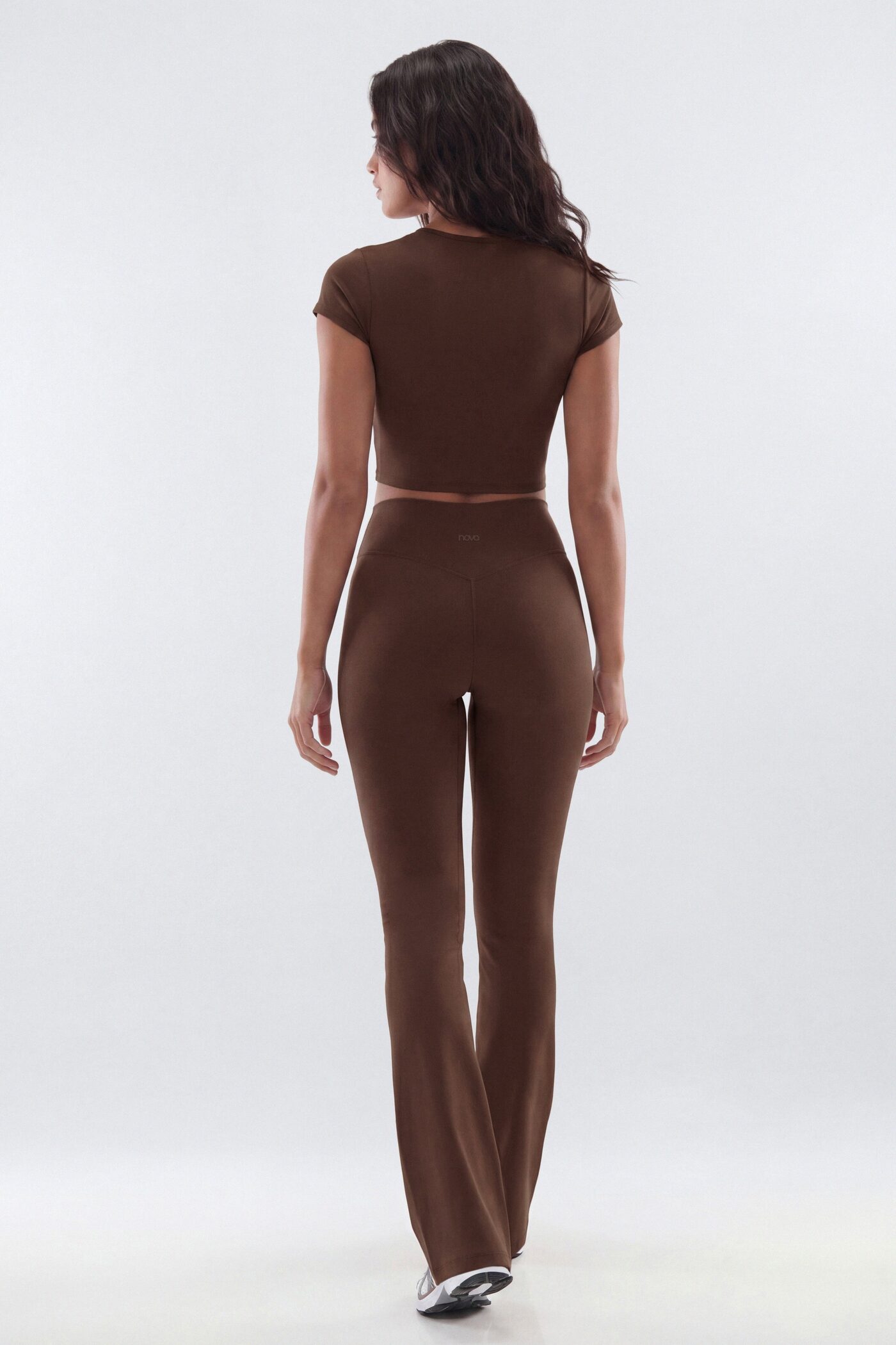 CloudForm™ 32″ Flare Legging - Brown
