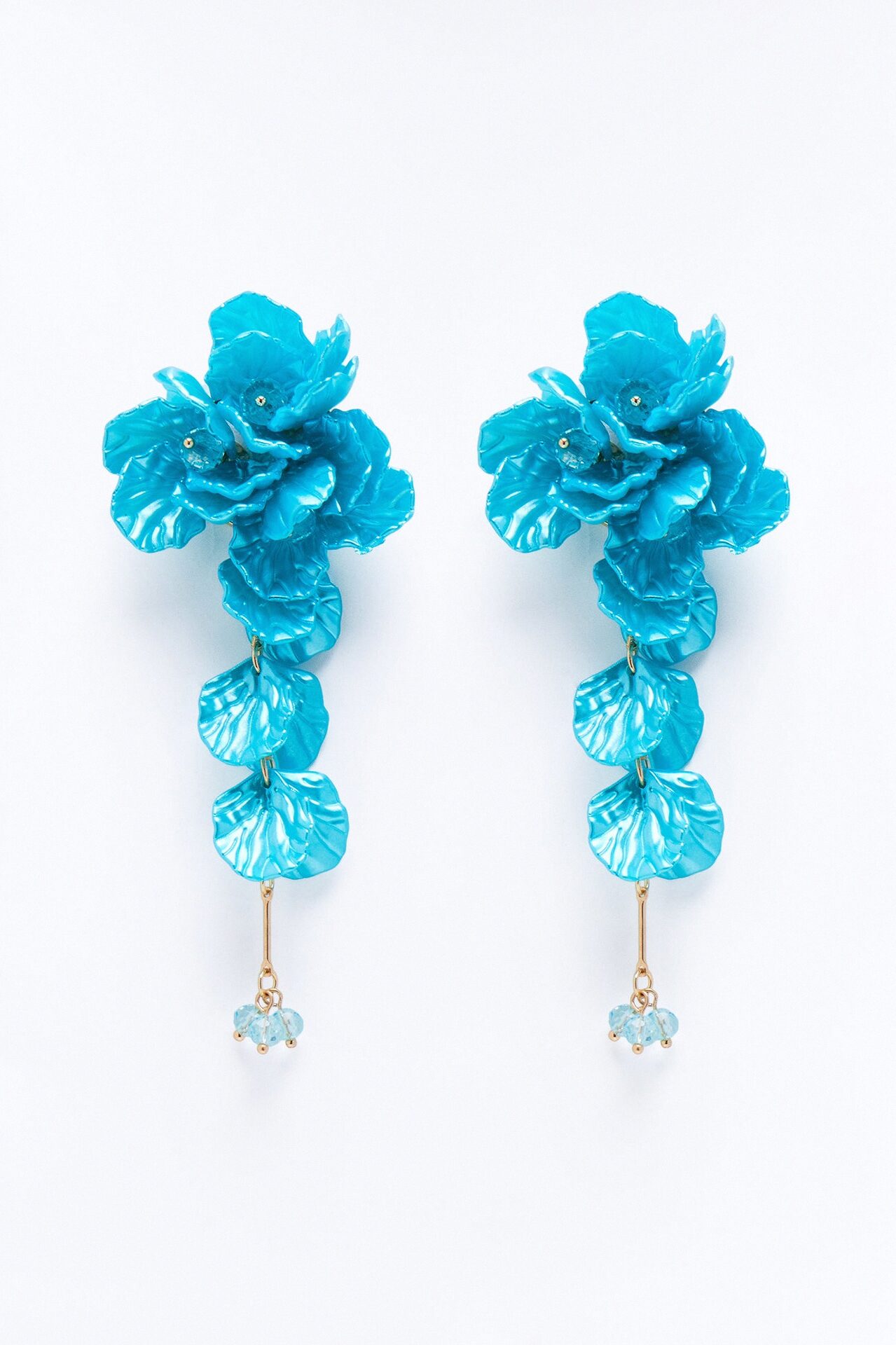 The Dreamiest Bouquet Earrings - Blue