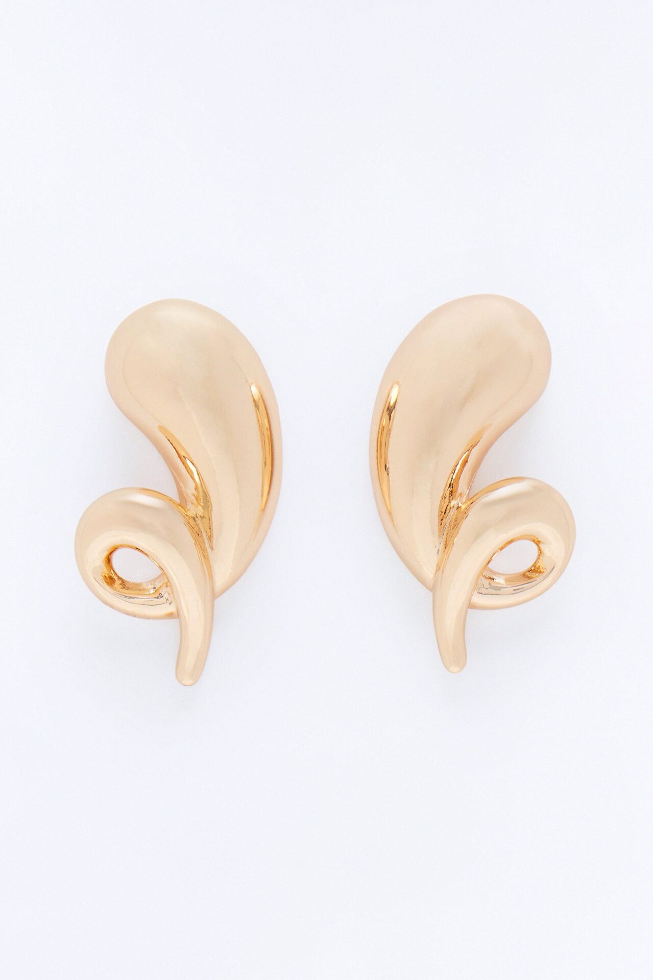 Velora Abstract Earrings - Gold