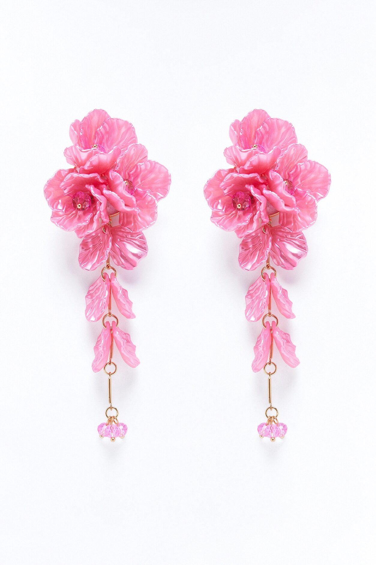 The Dreamiest Bouquet Earrings - Pink