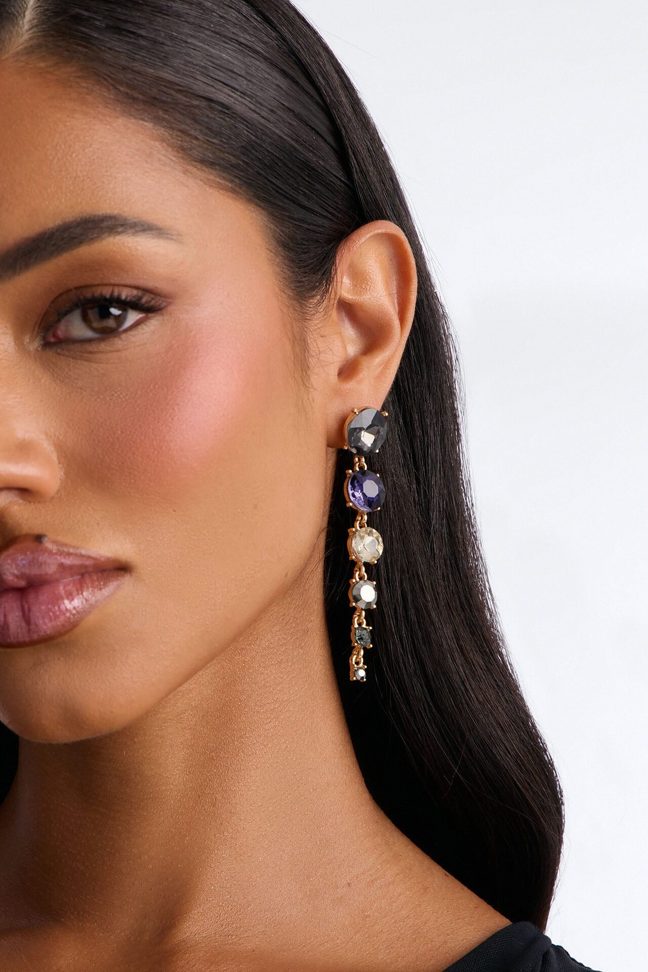 Keep Your Sparkle Earrings - Blue/combo