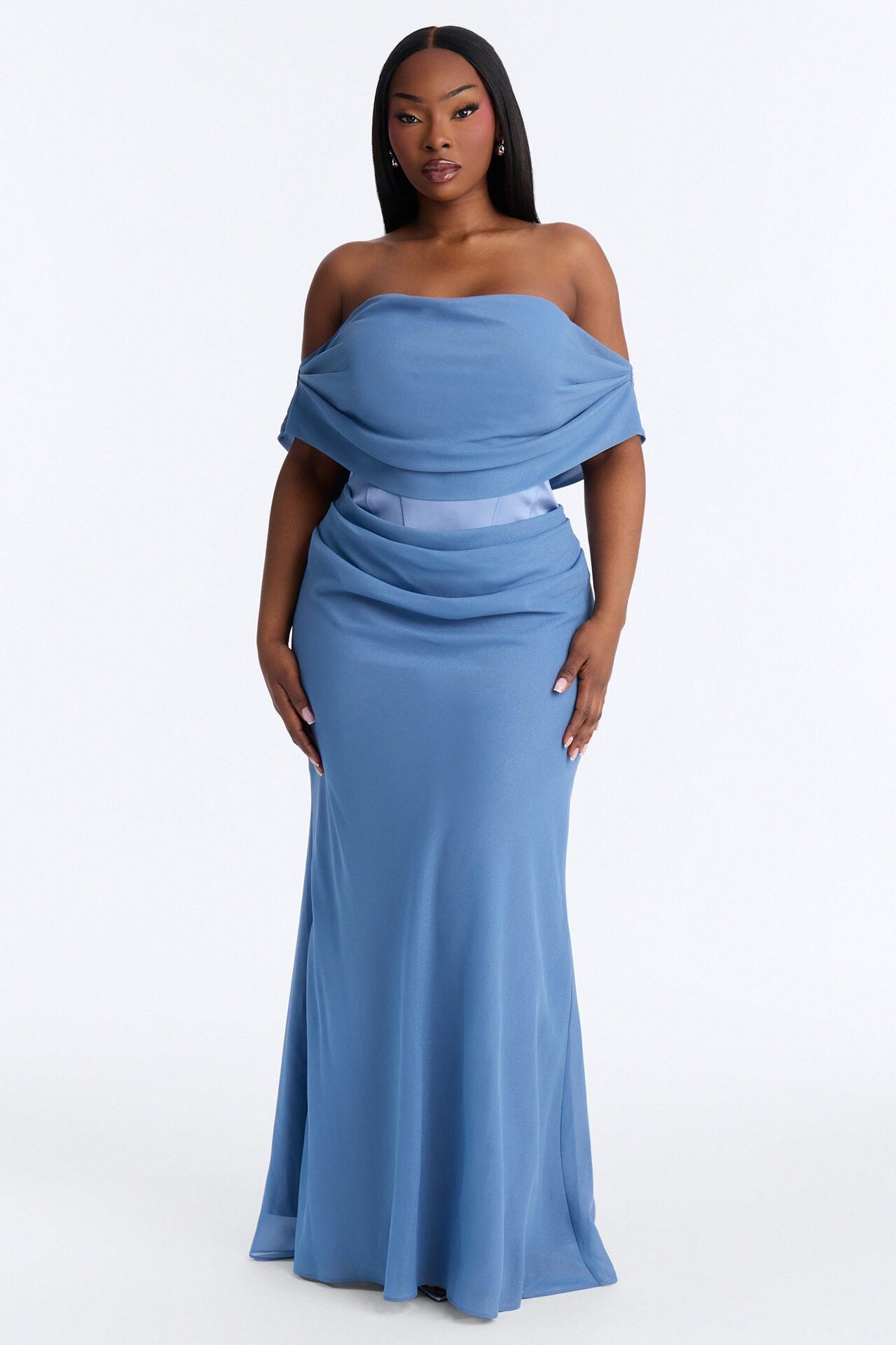 Having A Ball Corset Gown - Blue