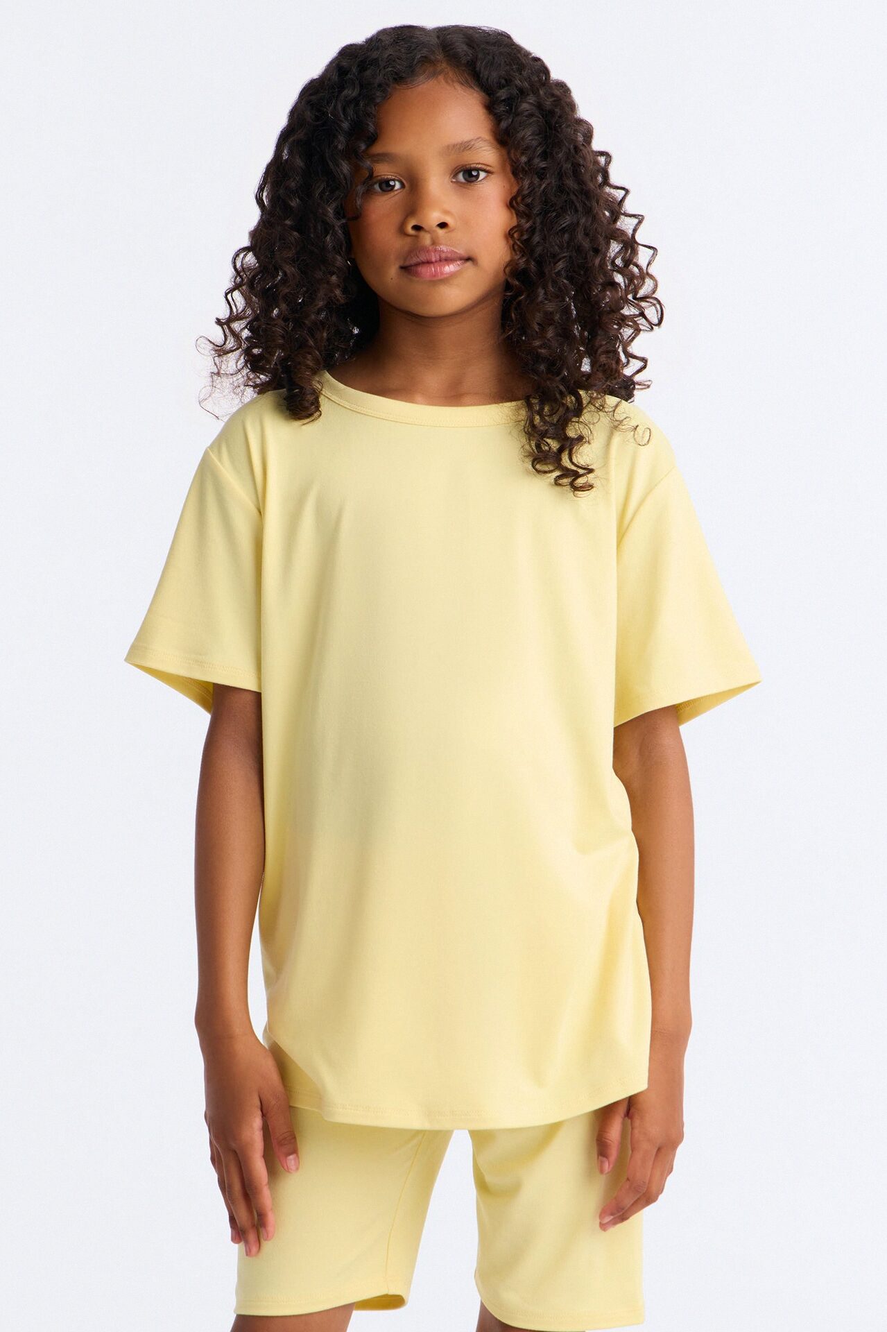 Mini Weekend Vibes Short Set - Yellow