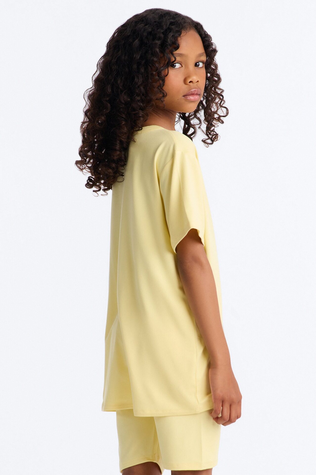 Mini Weekend Vibes Short Set - Yellow