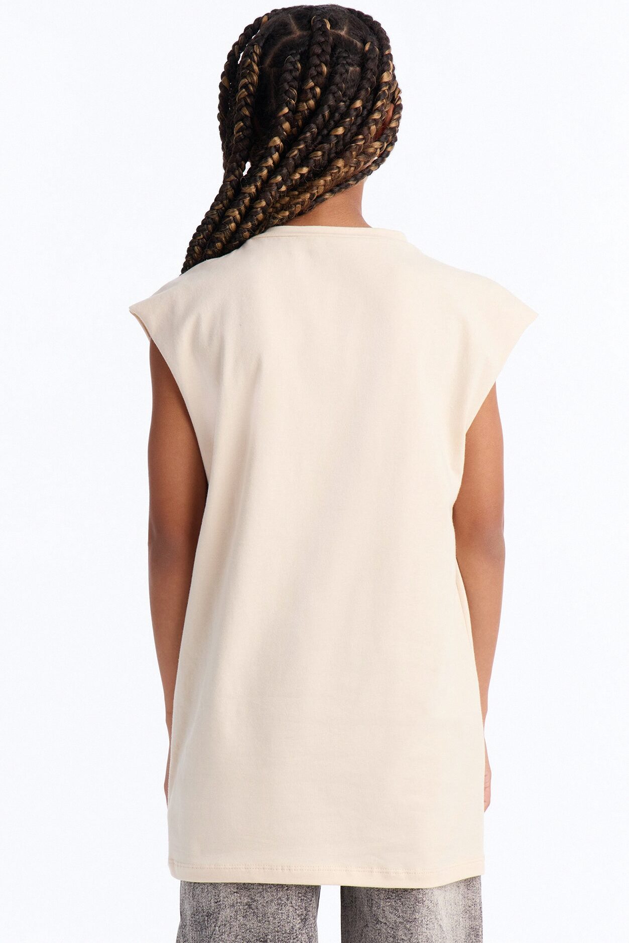 Mini New York City Tee - Cream