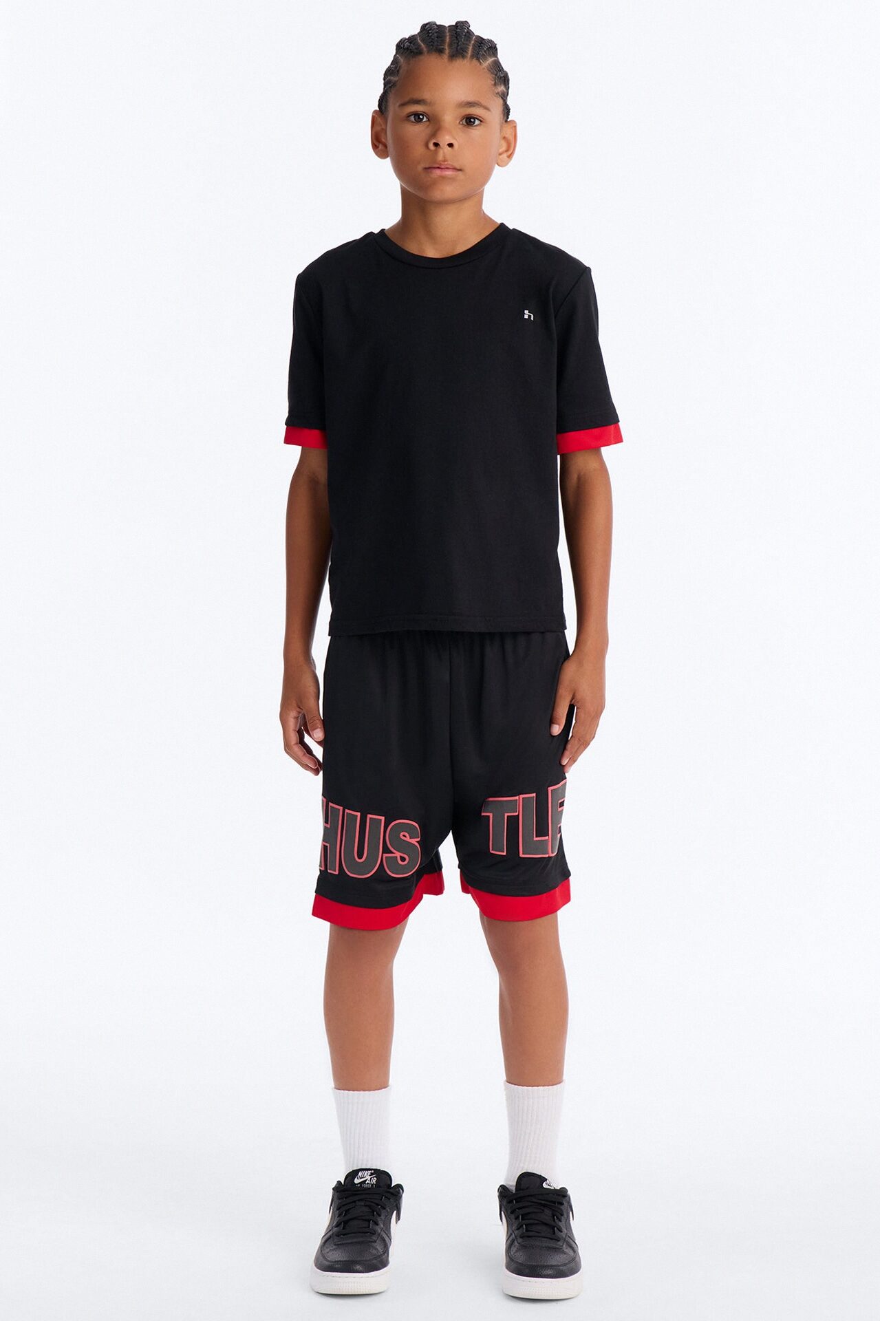 Mini Endless Hustle Short Set - Black