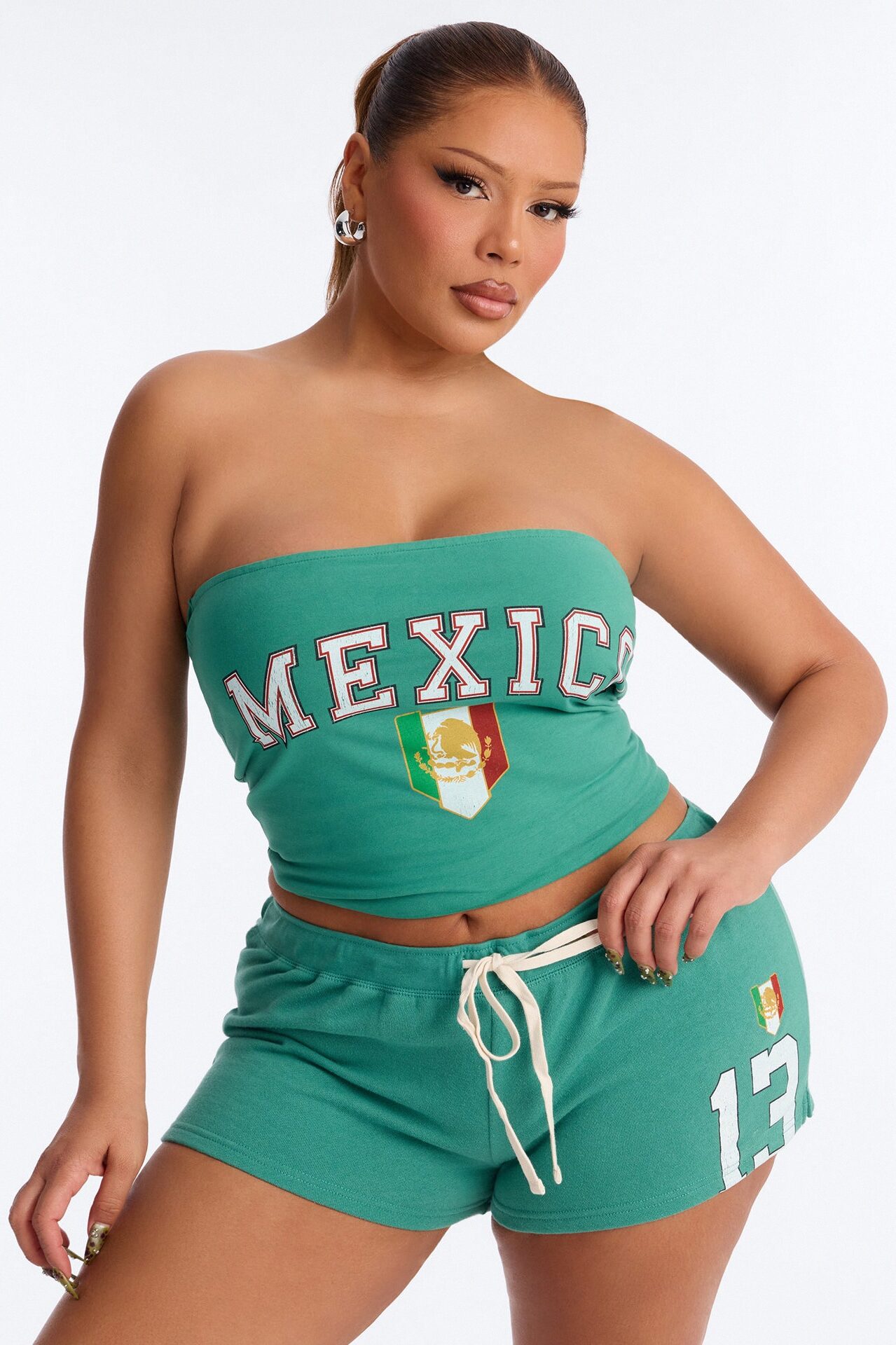 Mexico Tube Top - Green