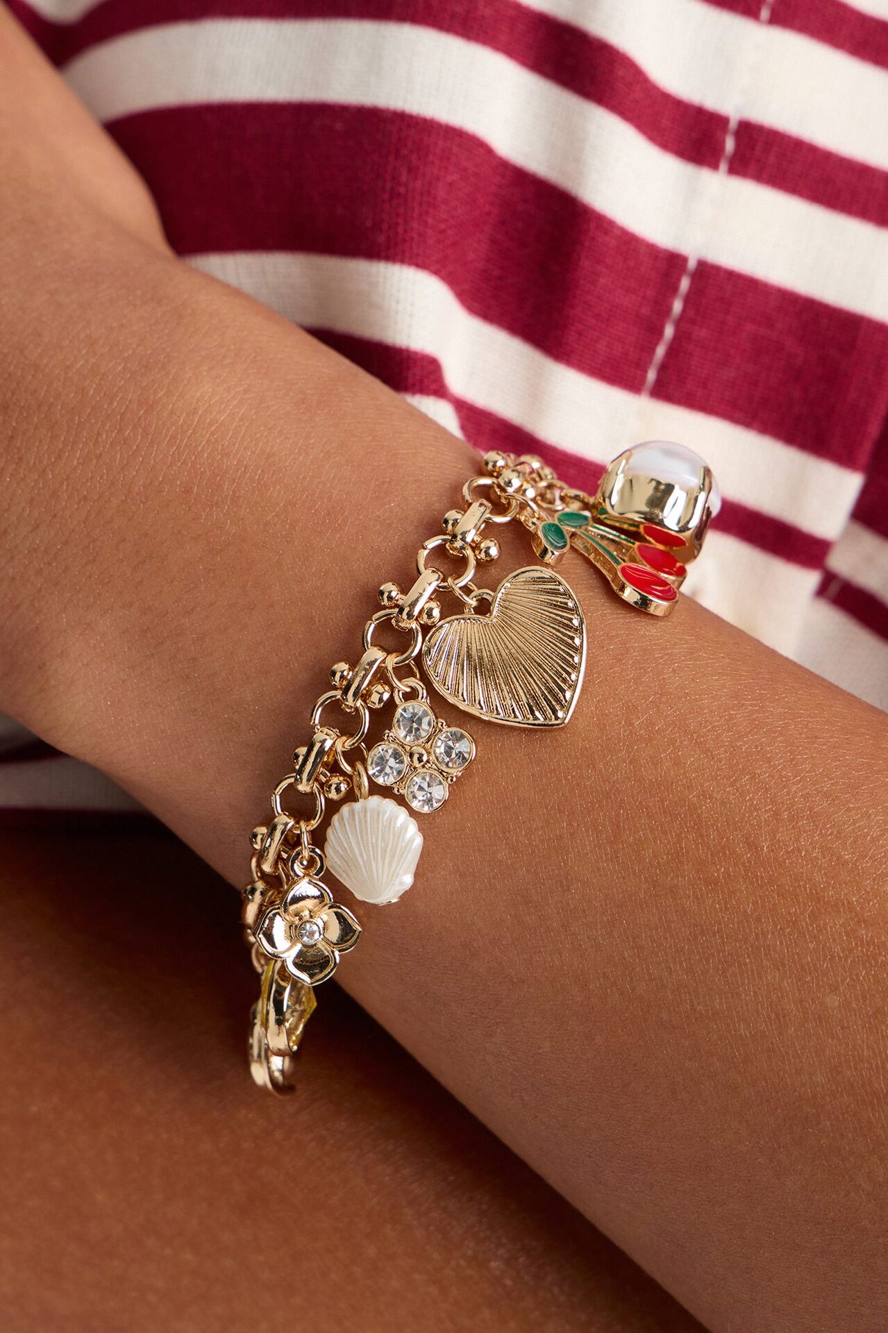 Lucky Charm Bracelet - Gold