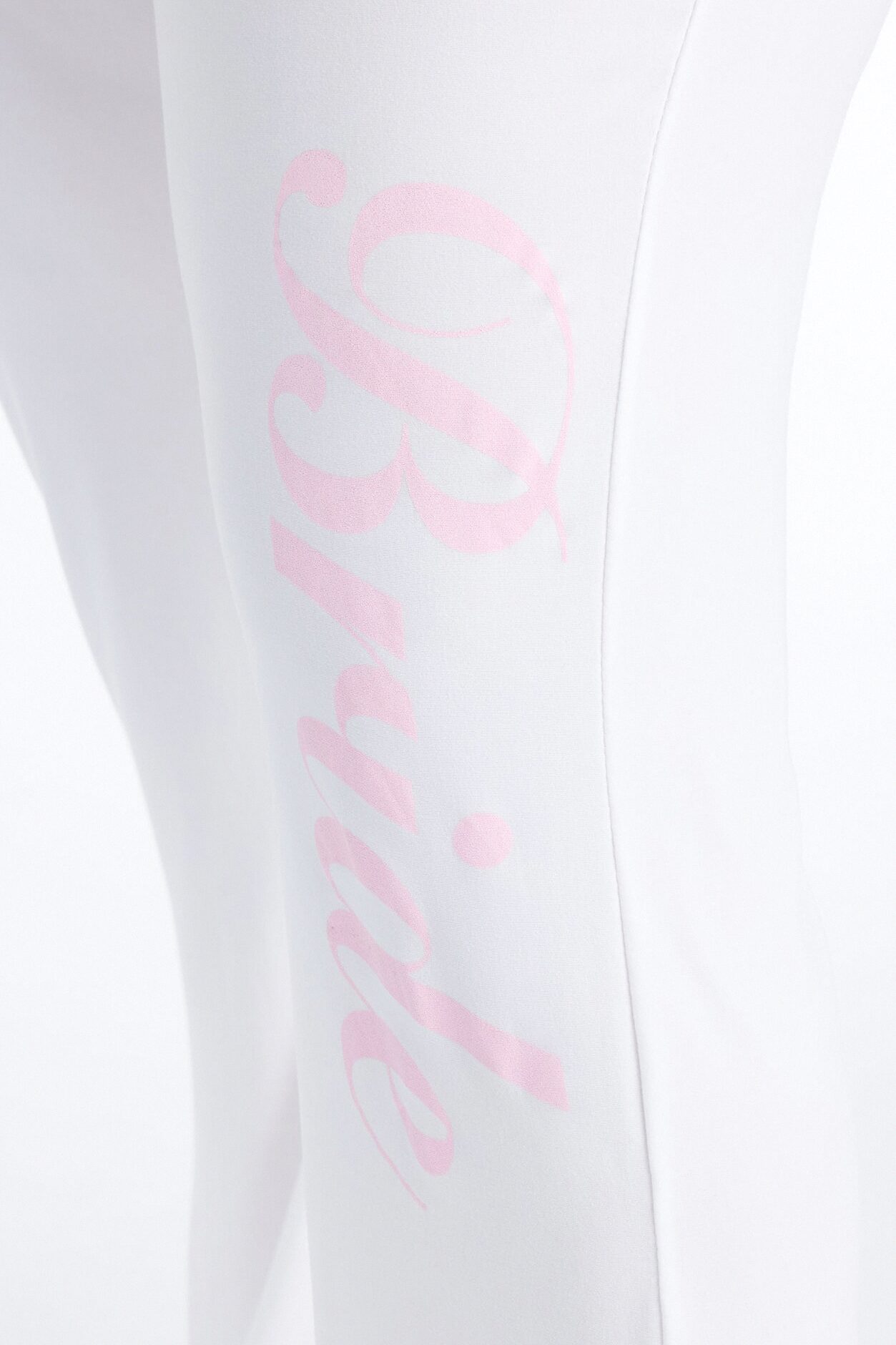 Put A Ring On It Tank & Foldover Pant PJ Set - White/Pink
