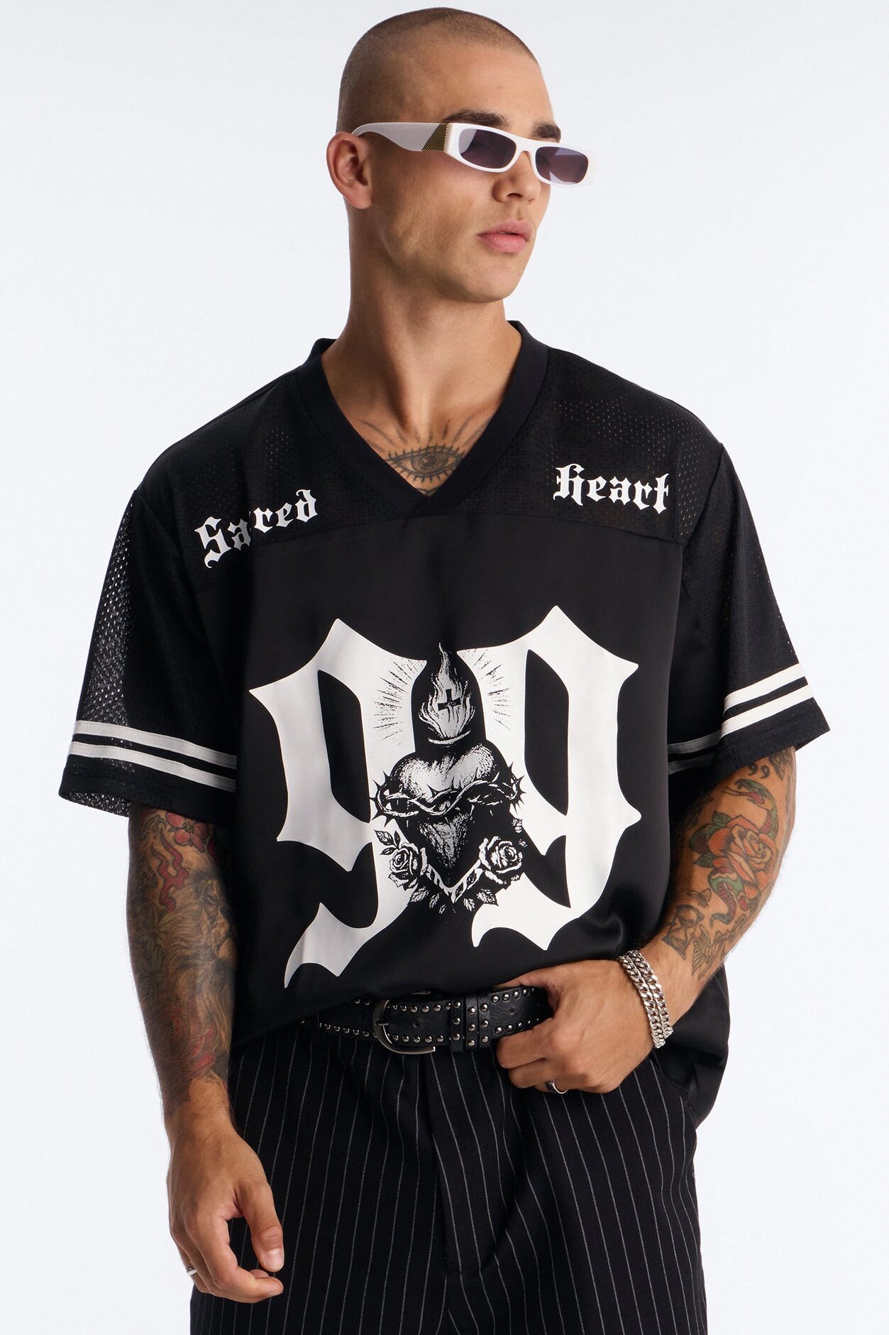 Sacred Heart 99 Jersey - Black