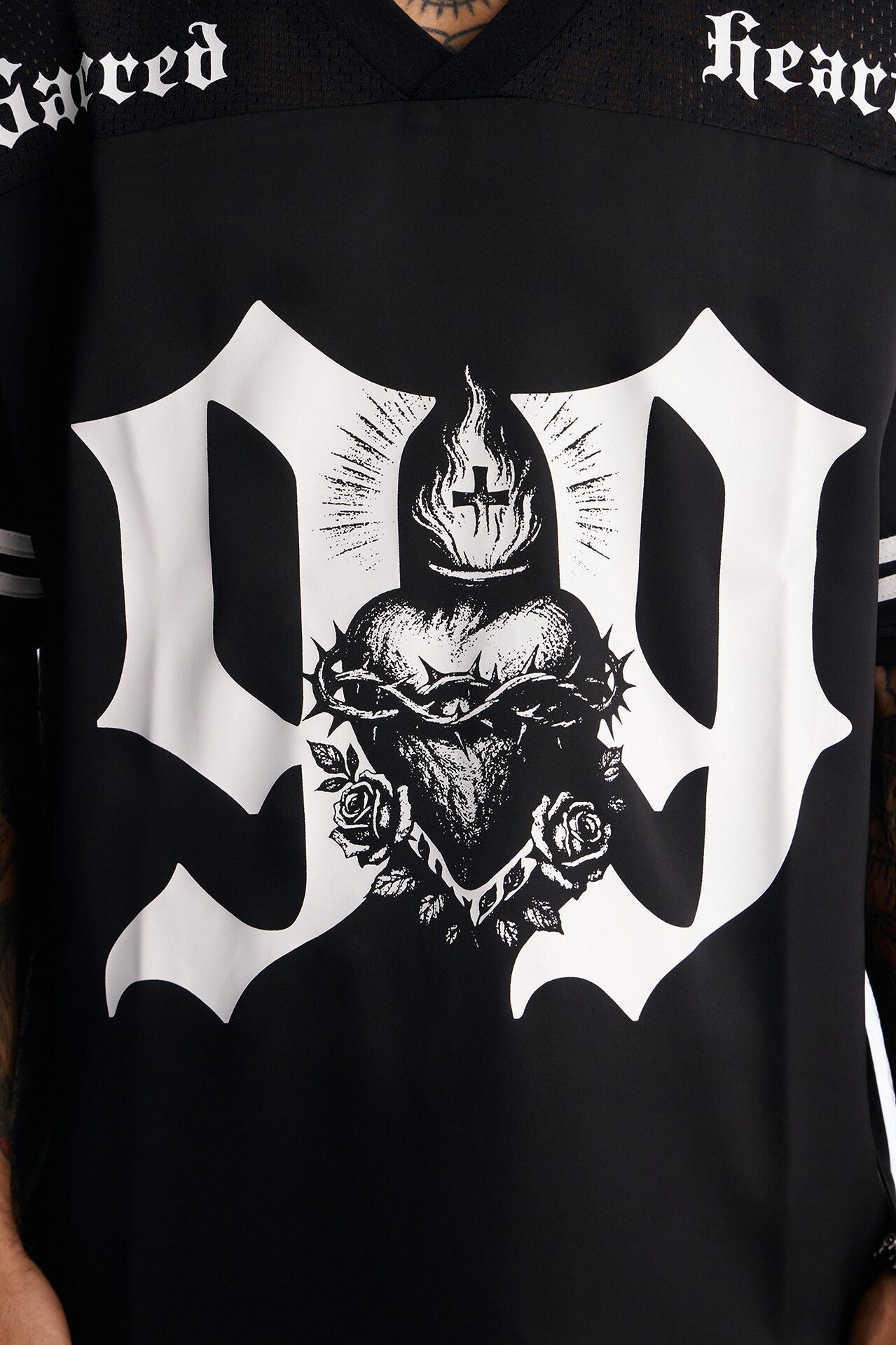 Sacred Heart 99 Jersey - Black