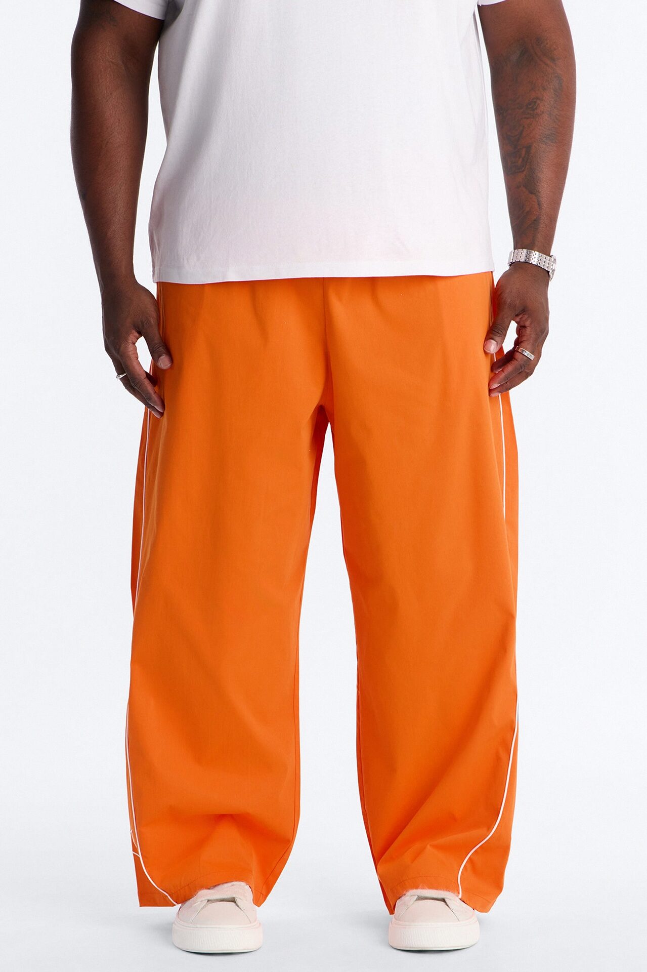 Star Boi Baggy Pants - Orange