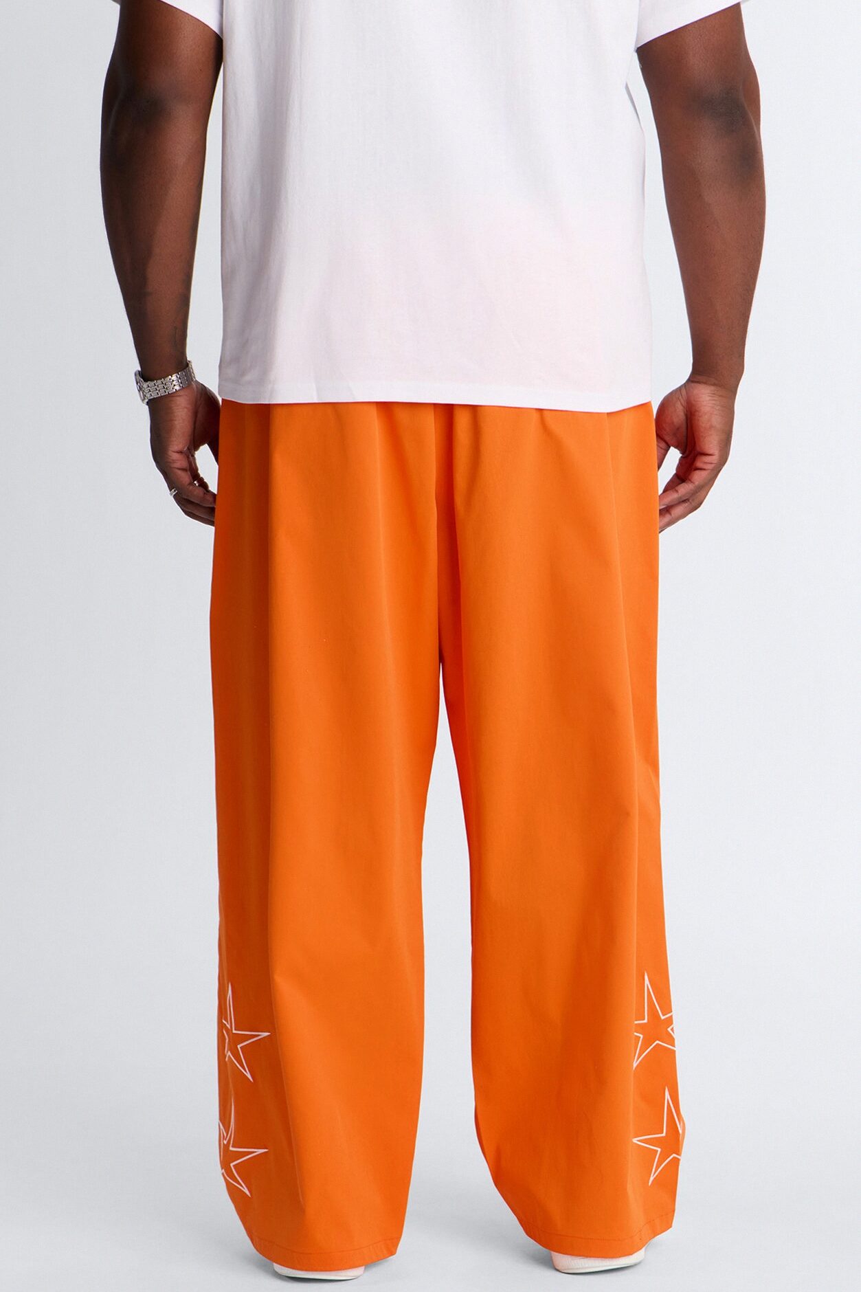 Star Boi Baggy Pants - Orange
