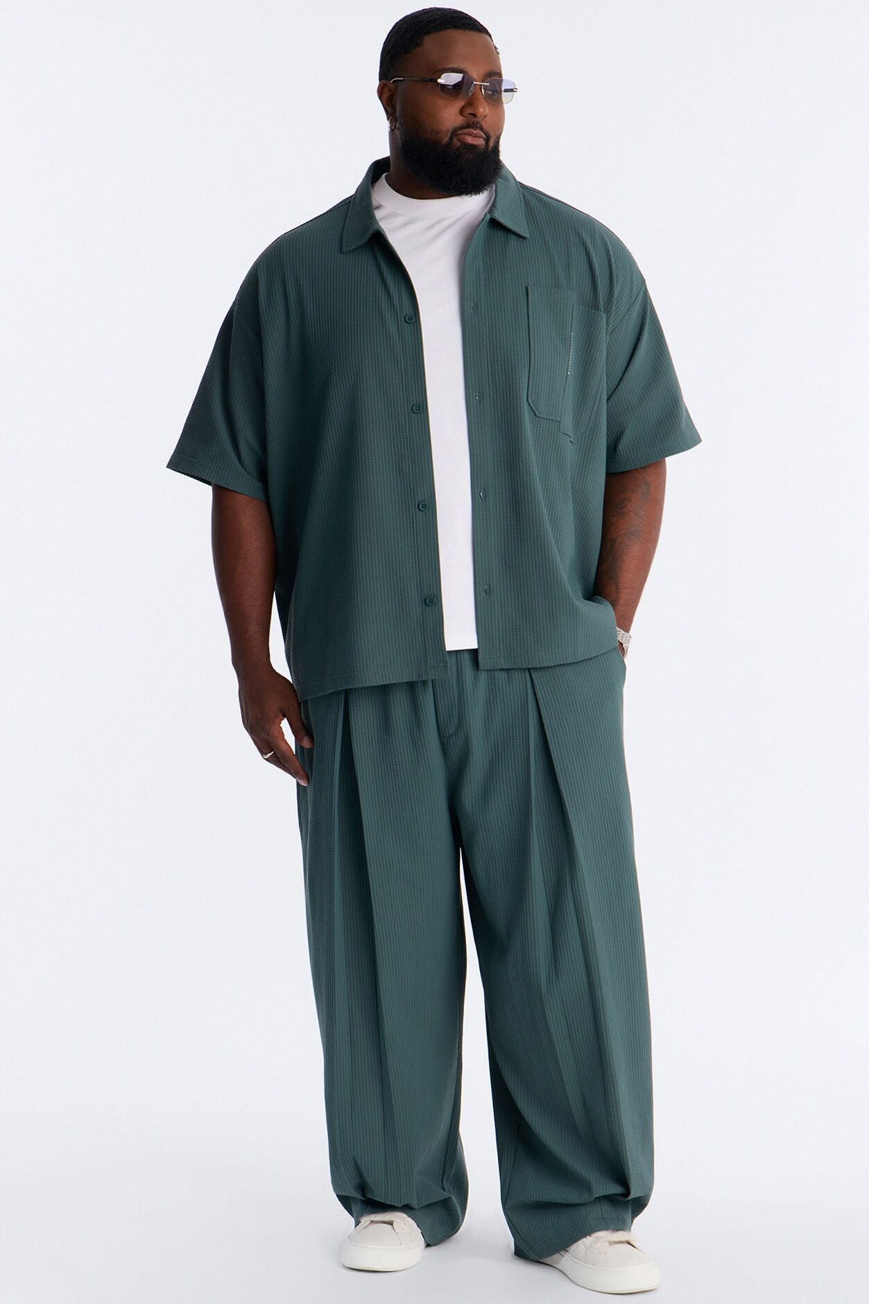 Baggy Peak Pine Pant - Hunter Green