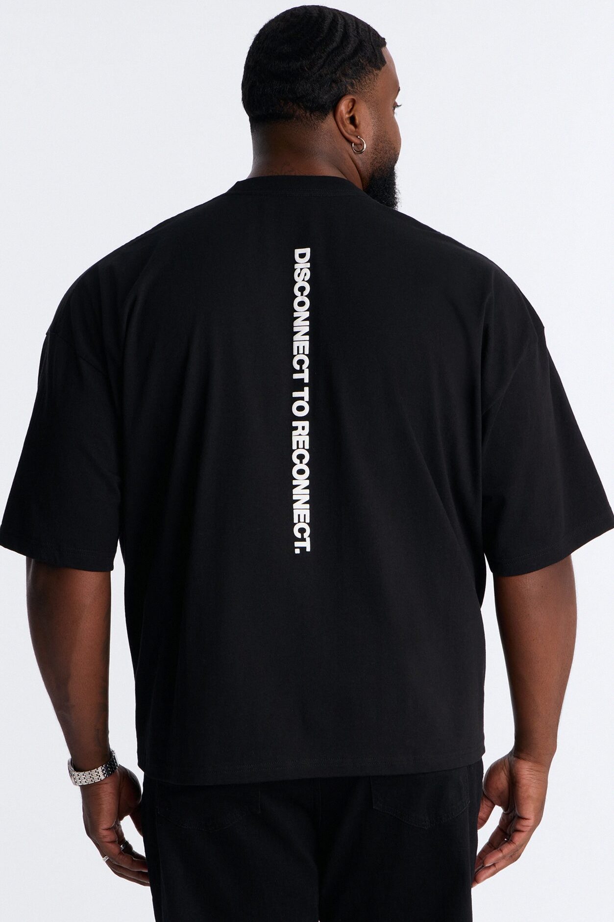 Offline Puff Boxy Short Sleeve Tee - Black