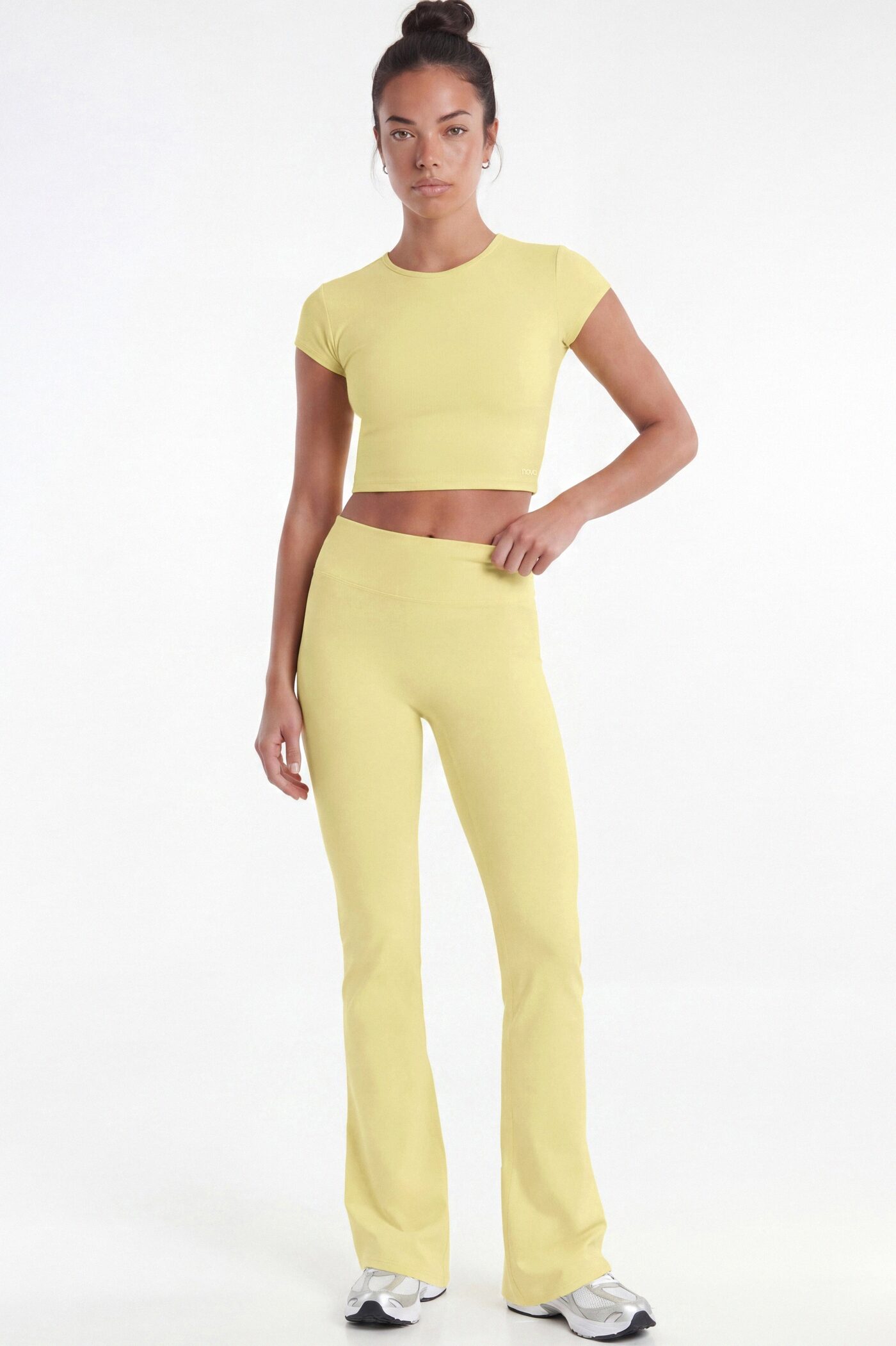 CloudForm™ 32″ Flare Legging - Yellow