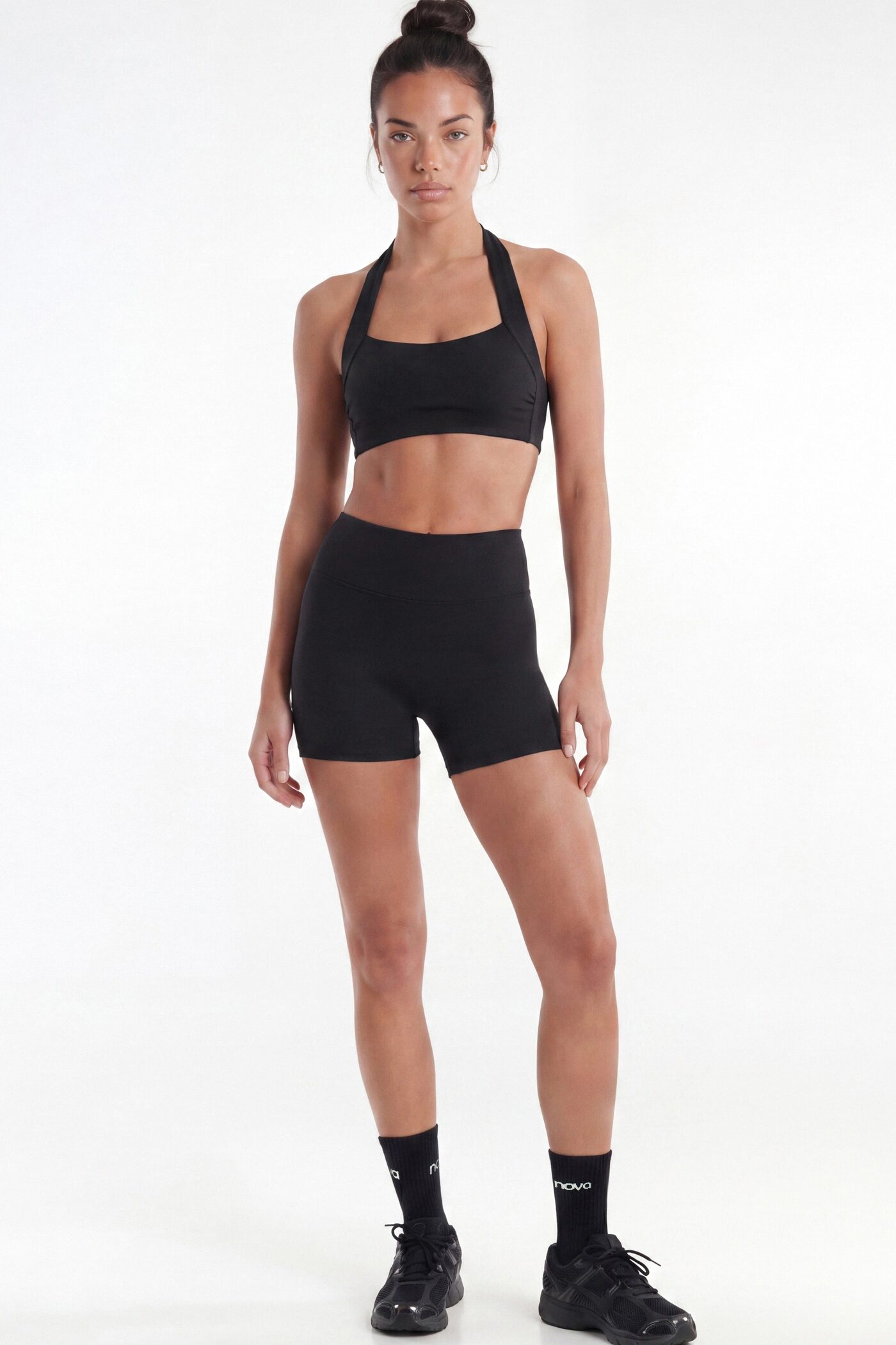 ButterSoft 4″ Hidden Pocket Biker Shorts - Black