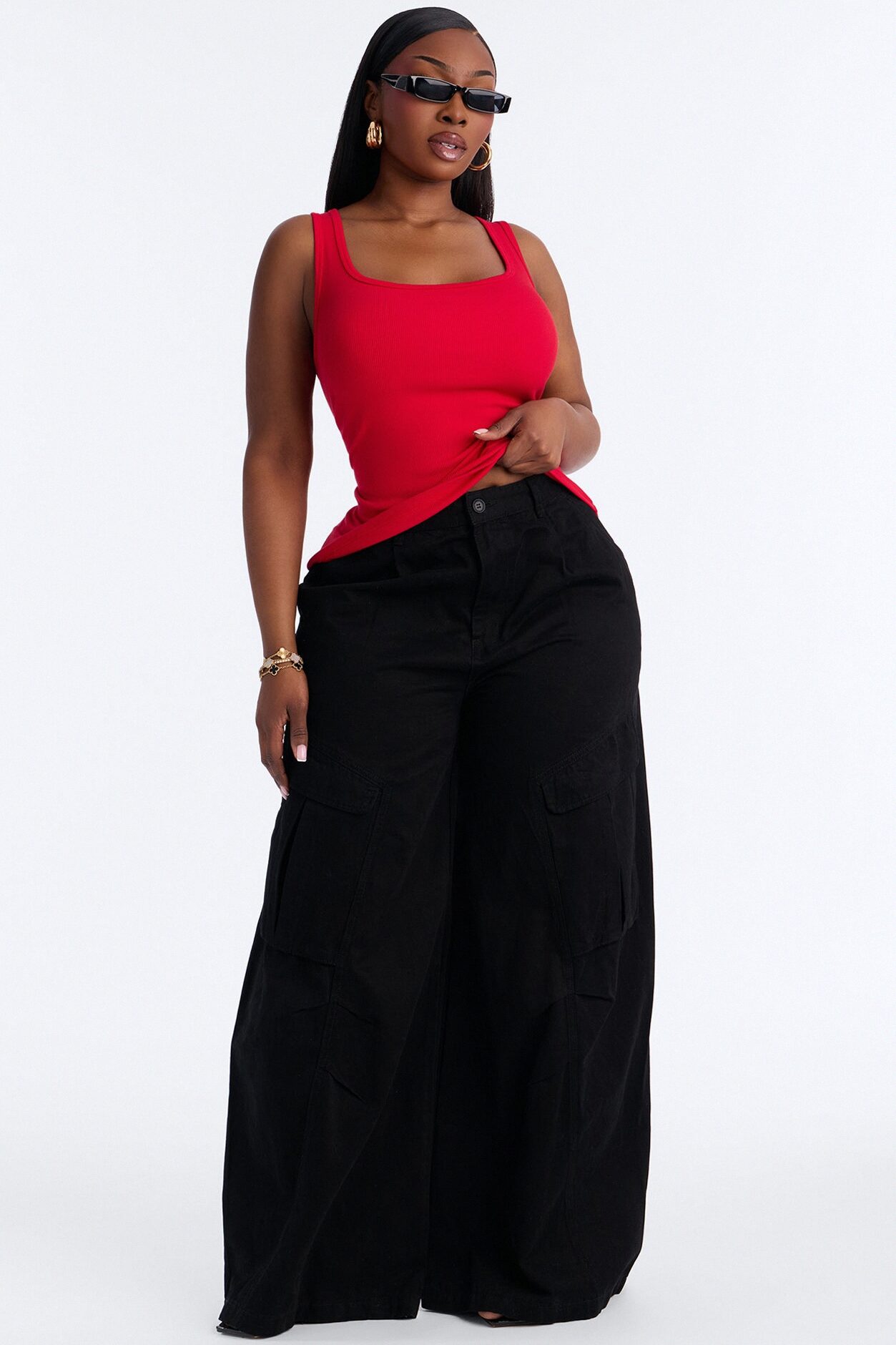 Keep It Classic Basic Tank Top - Red