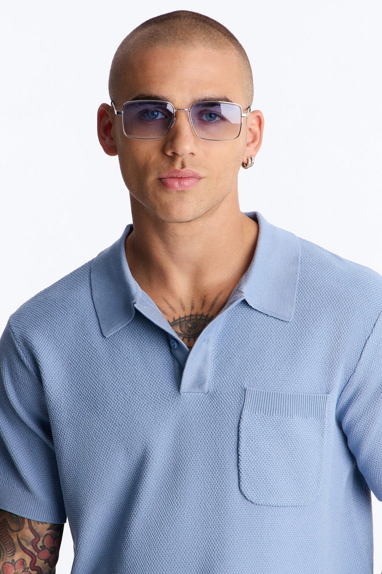 Trap Talk Sunglasses - Silver/Combo